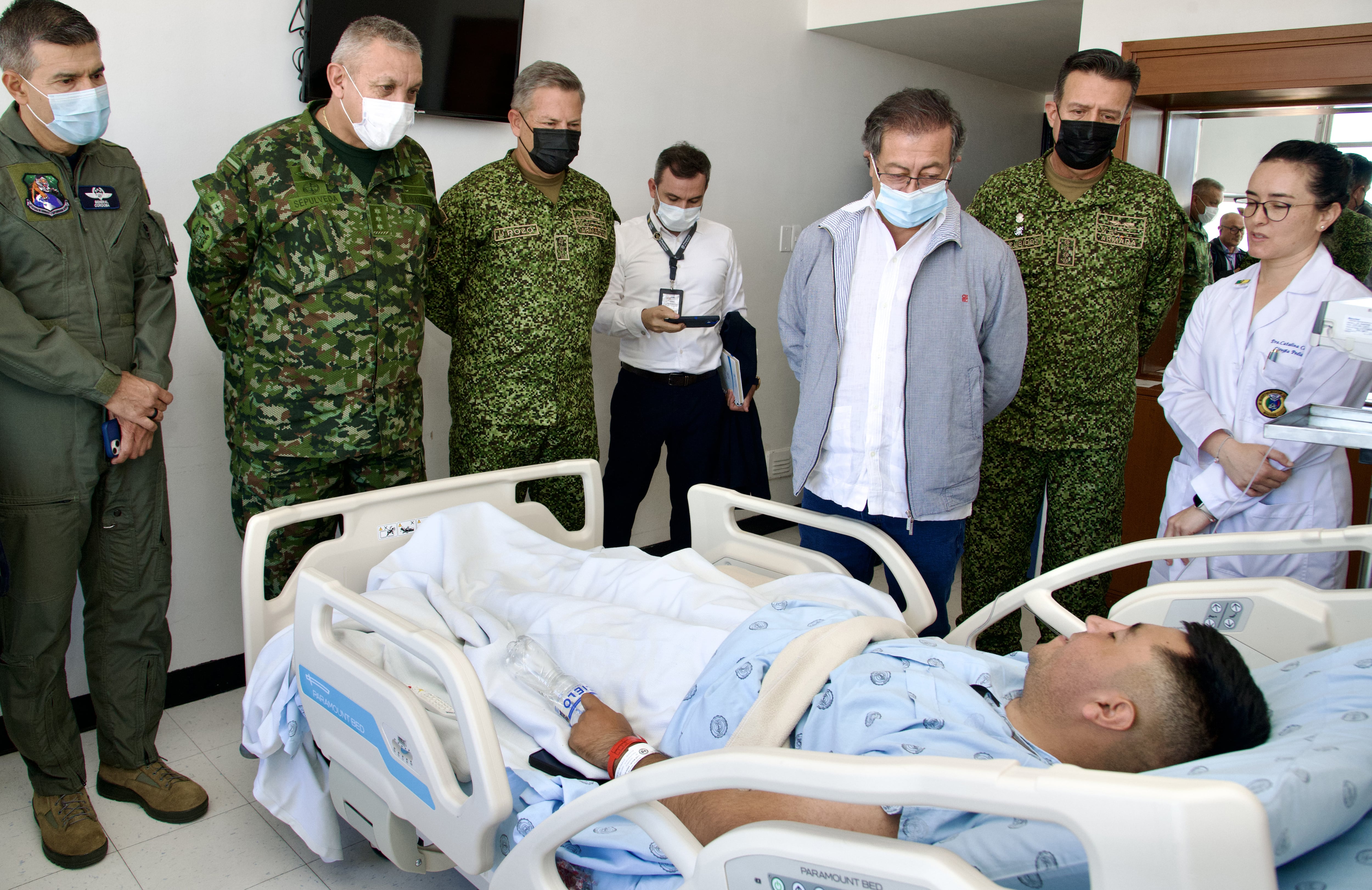 Hospital Militar de Bogotá reveló el estado de salud de los soldados heridos en el atentado del ELN en Arauca