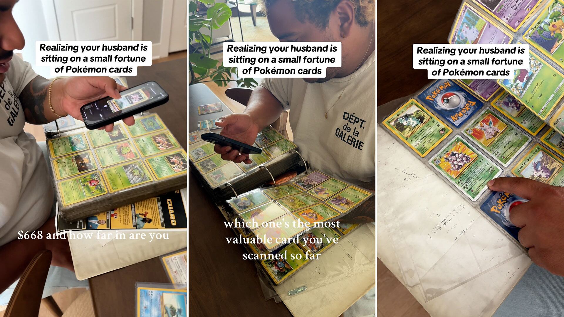 Un hombre se sorprende al descubrir que su colección de tarjetas Pokémon ahora vale 5.000 dólares