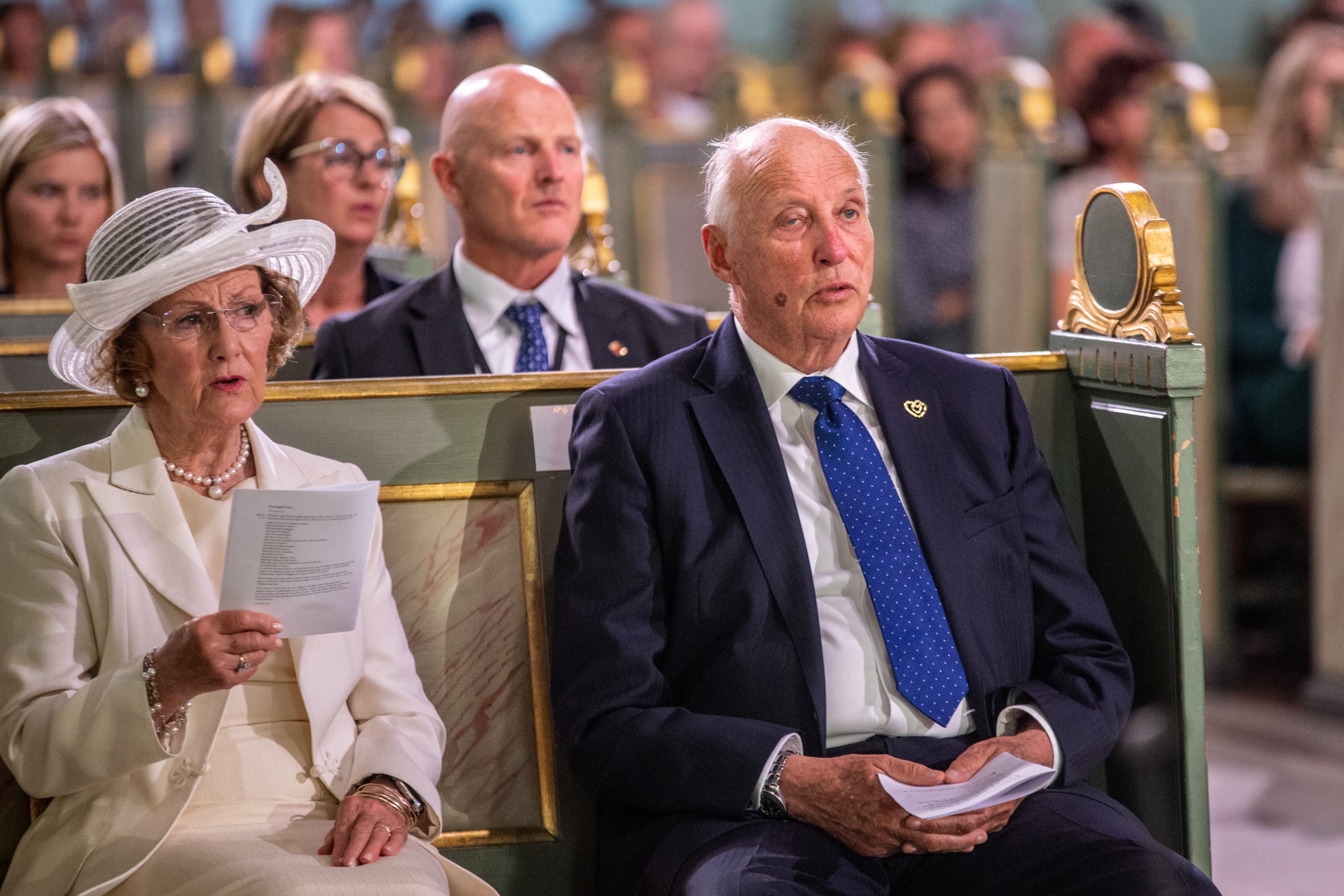 Los reyes Harald y Sonia, en una fotografía de archivo. (REUTERS)