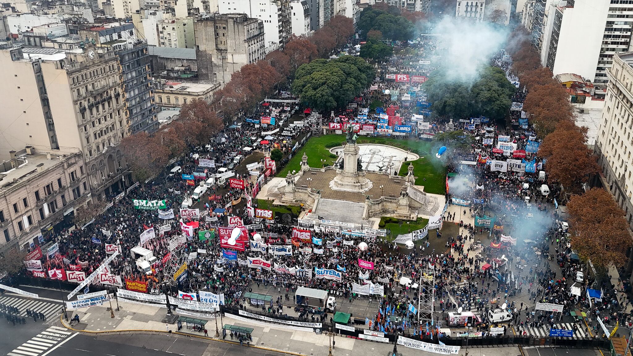 Debate Ley Bases en el Senado - 12.06.2024 - Drone