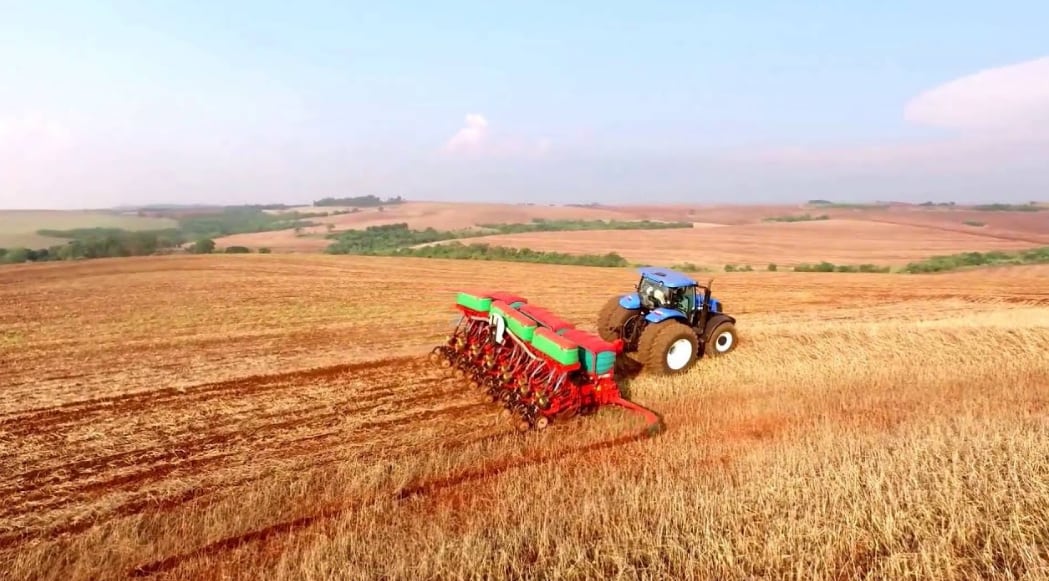 Siembra en el  campo