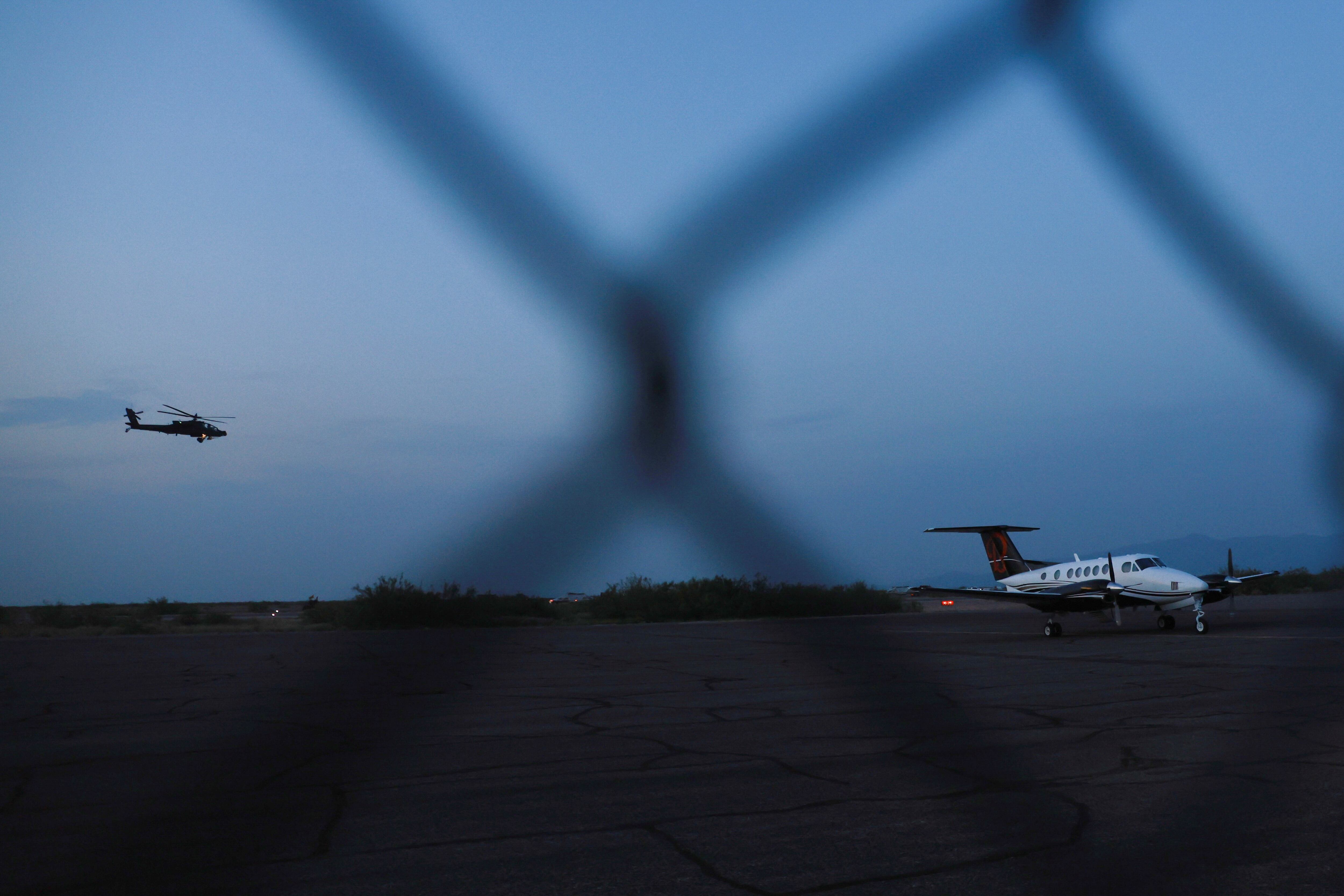 Llegaron a Aeropuerto Internacional de Santa Teresa. REUTERS/Jose Luis Gonzalez