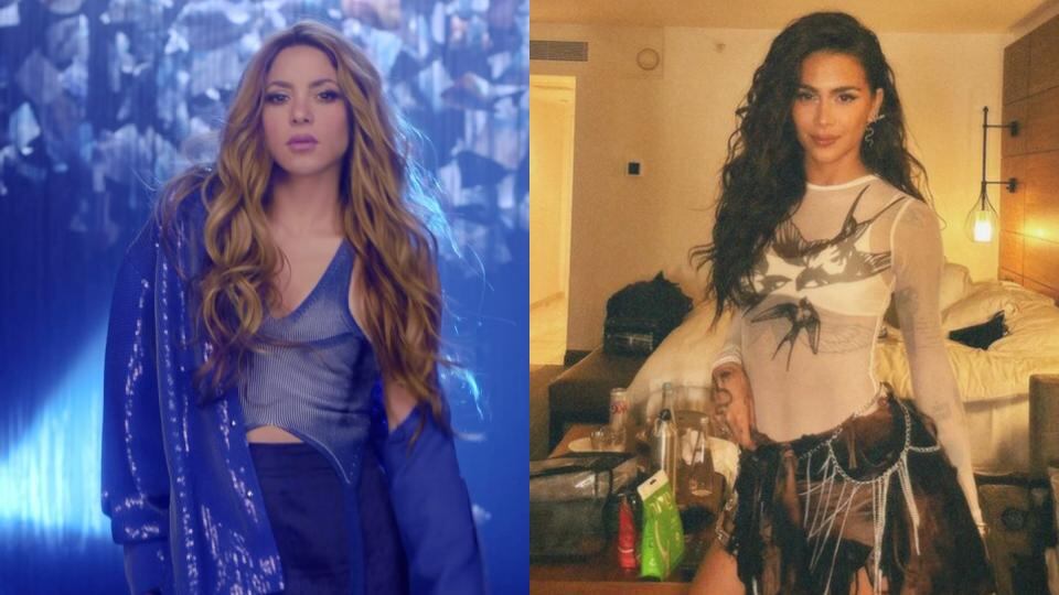 Shakira sumó a Greeicy para una fotografía que se hizo viral en redes sociales, junto a otras celebridades latinas - crédito @shakira y @greeicy/Instagram