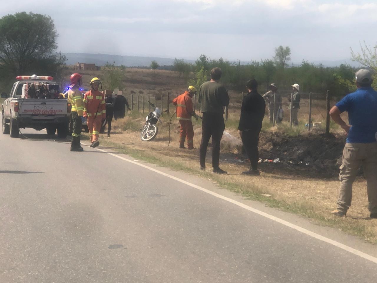 Incendios en Córdoba: detuvieron en Villa Yacanto a un hombre que encendió fuego intencionalmente