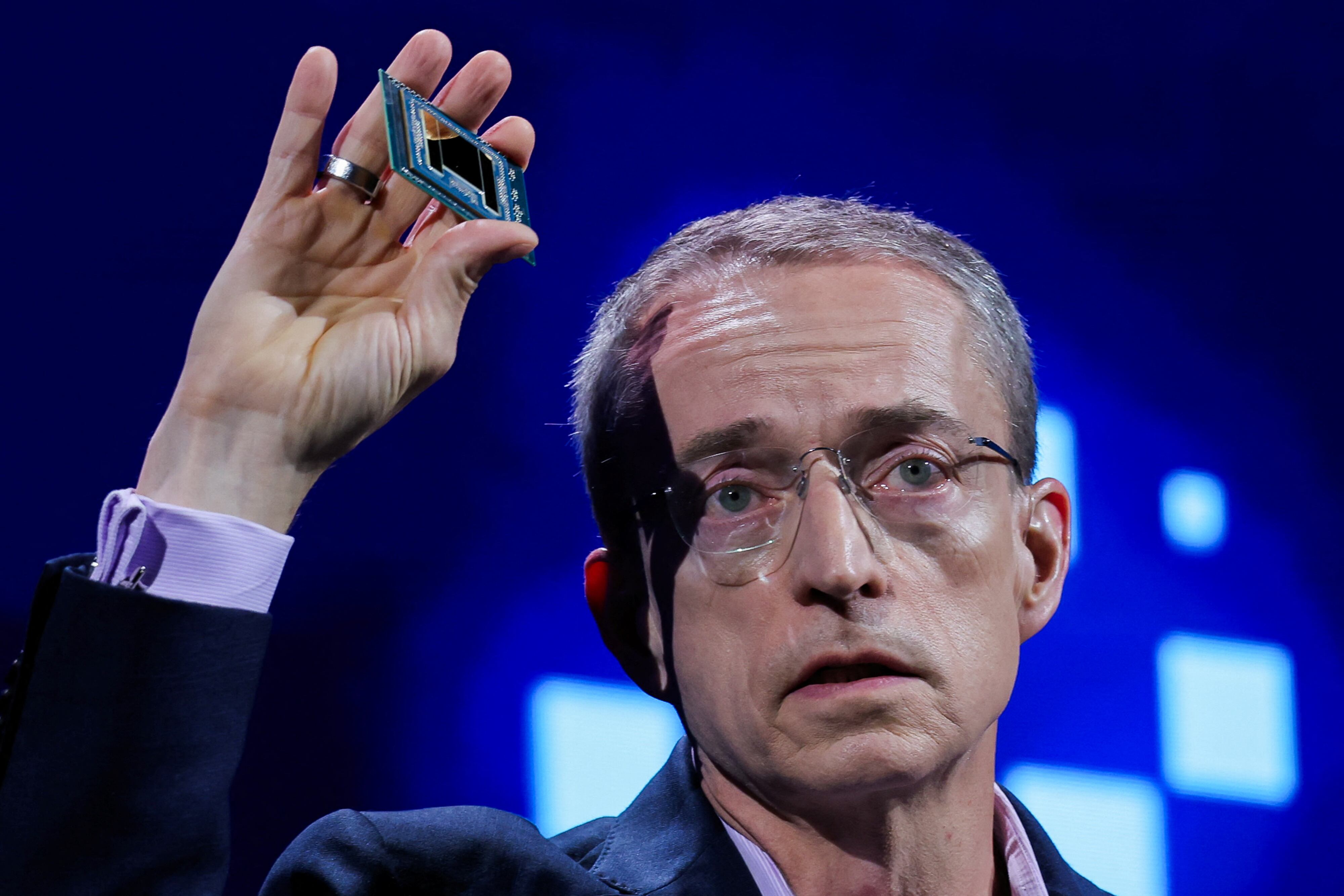 Pat Gelsinger explica la nueva estrategia de Intel. (REUTERS/Ann Wang)