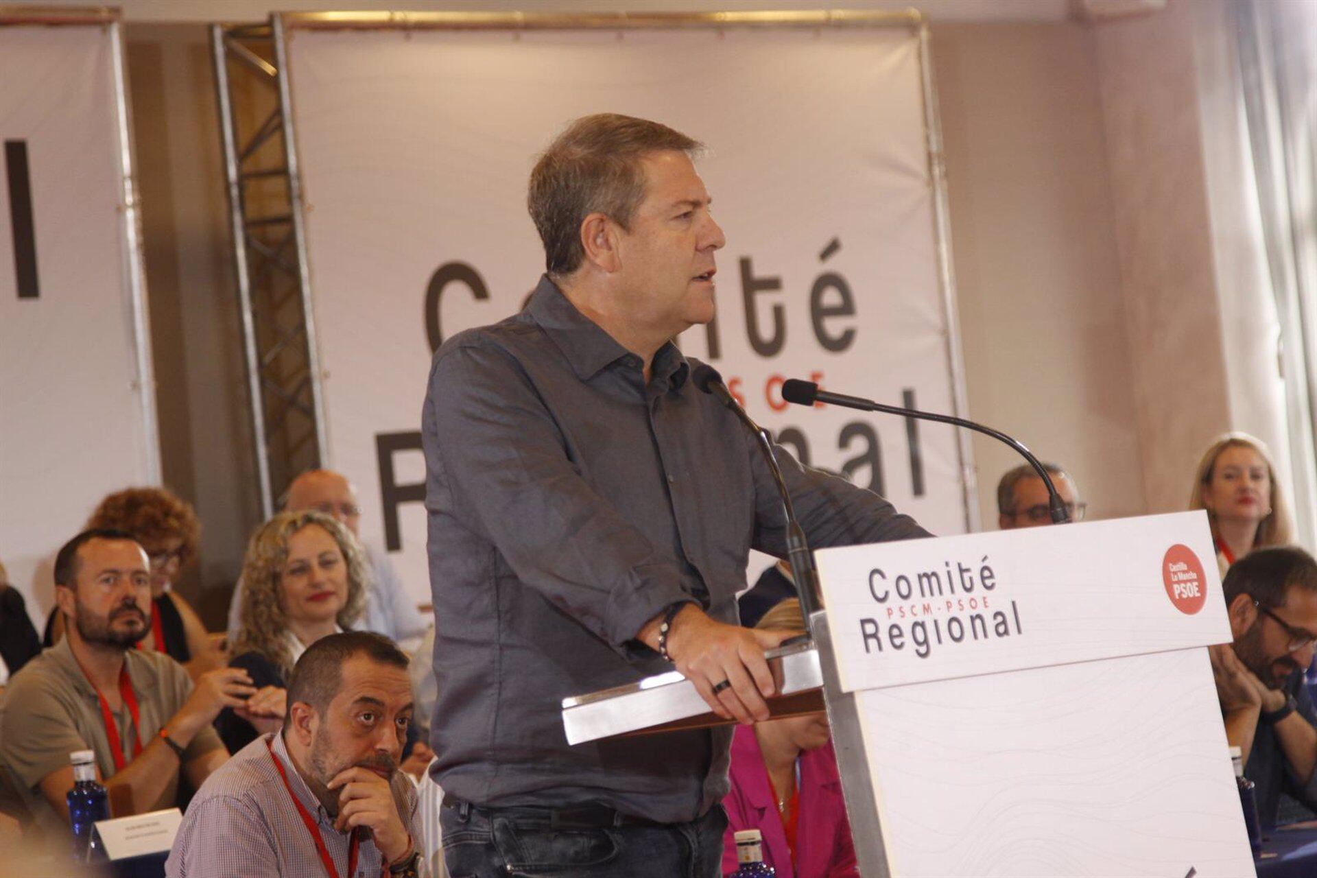 PSOE C-LM no duda de que del encuentro entre Page y Sánchez del viernes saldrá 