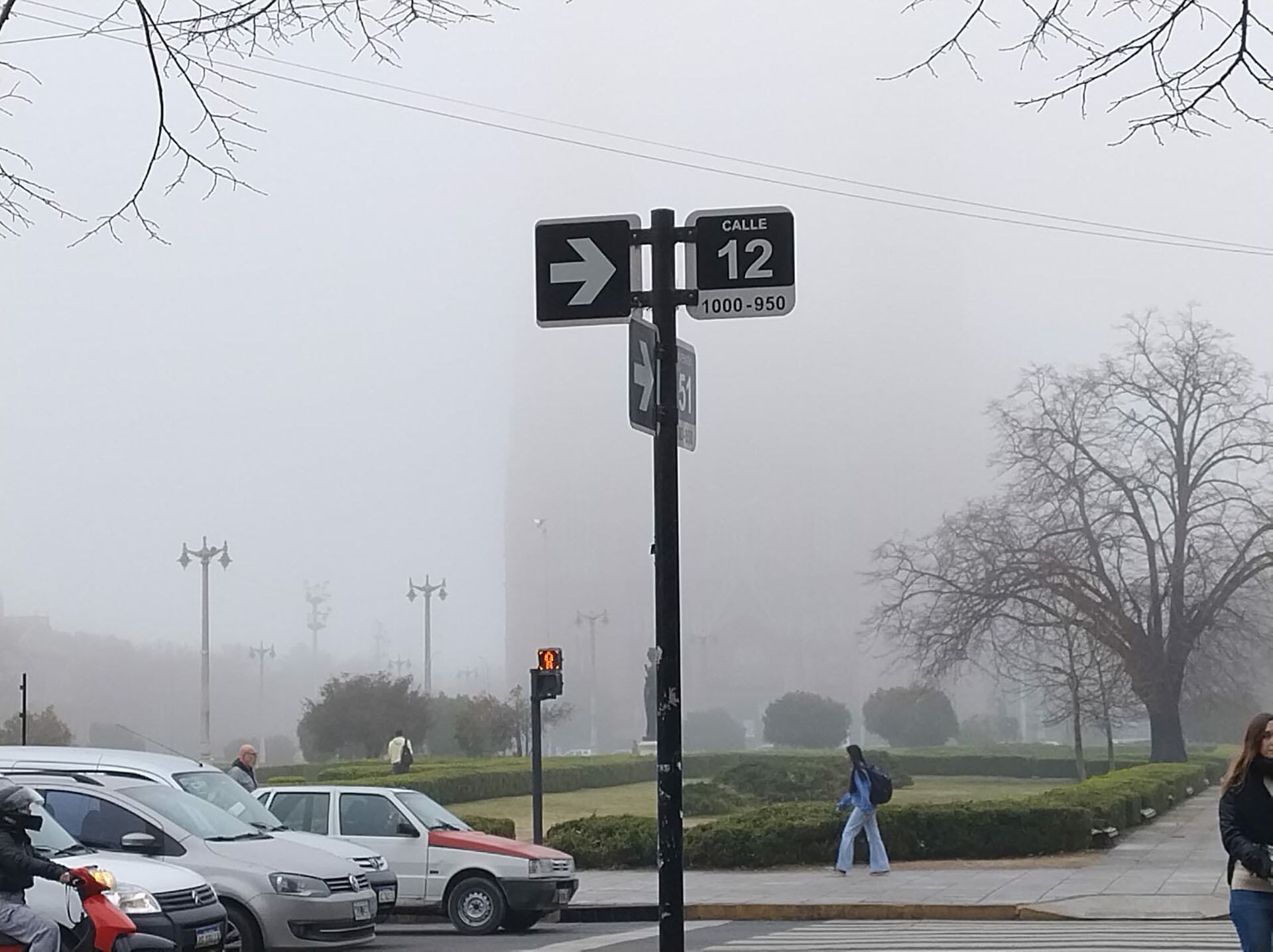 niebla en la plata