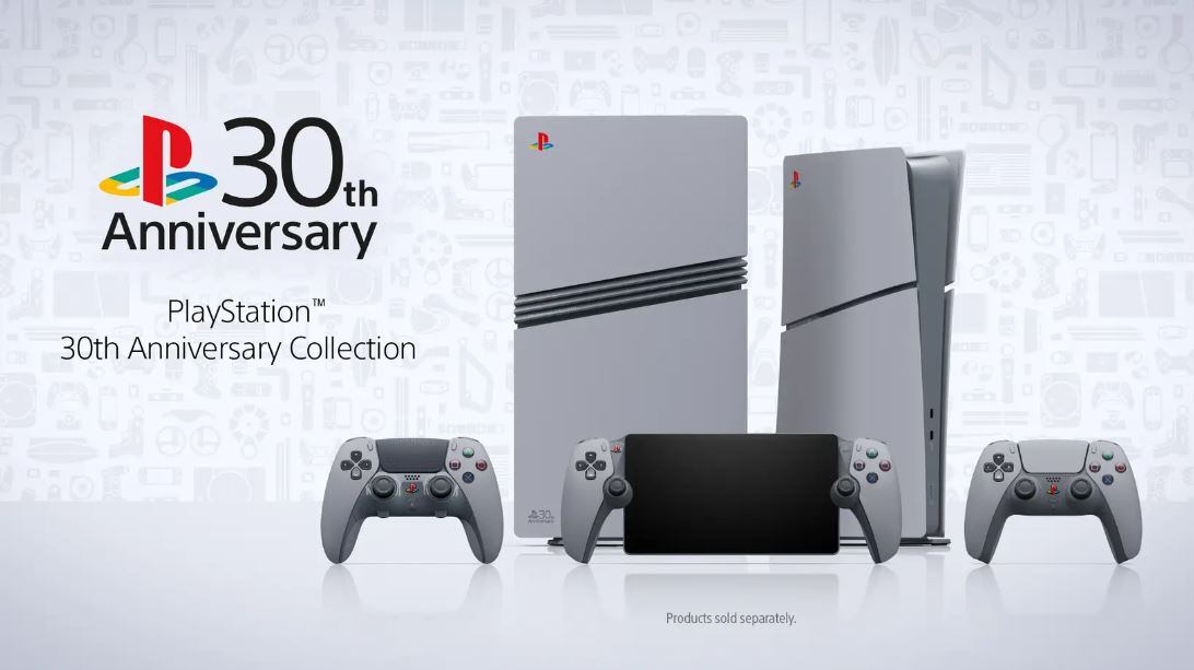 Inspirándose en los colores de su primera consola, PlayStation lanza una versión nostálgica de la PS5 en una edición limitada. (PlayStation)