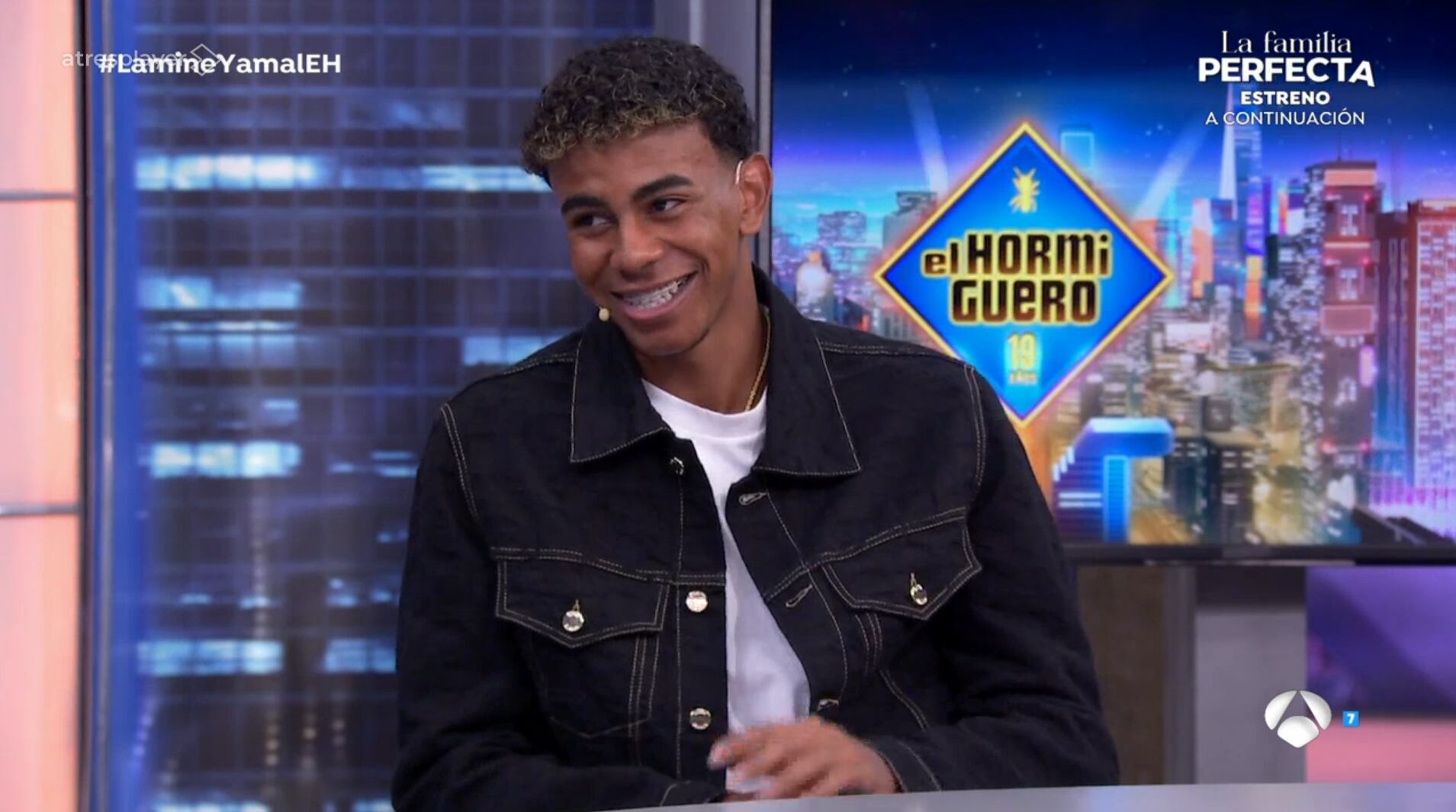 Lamine Yamal en 'El Hormiguero'. (Atresplayer)