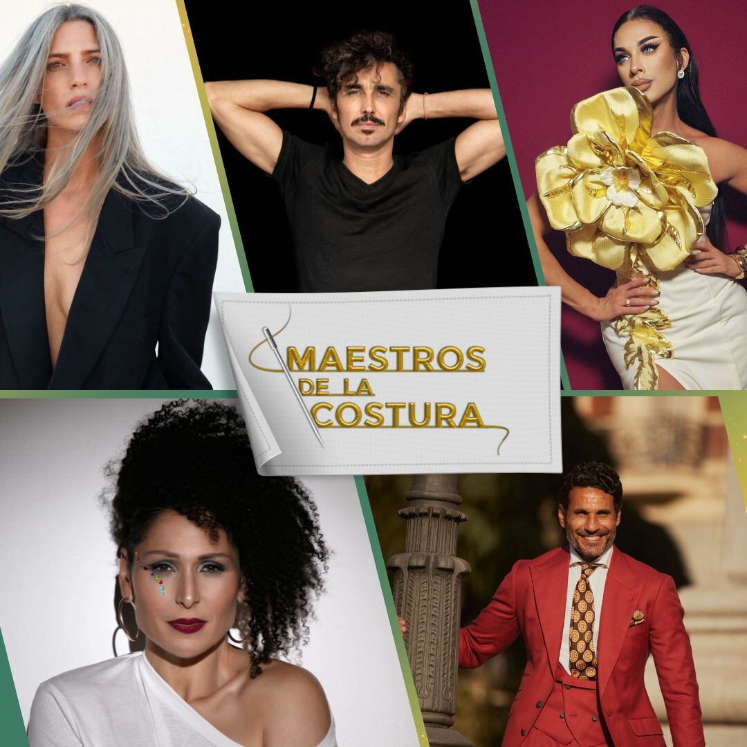 Concursantes de 'Maestros de la Costura Celebrity'. (RTVE)