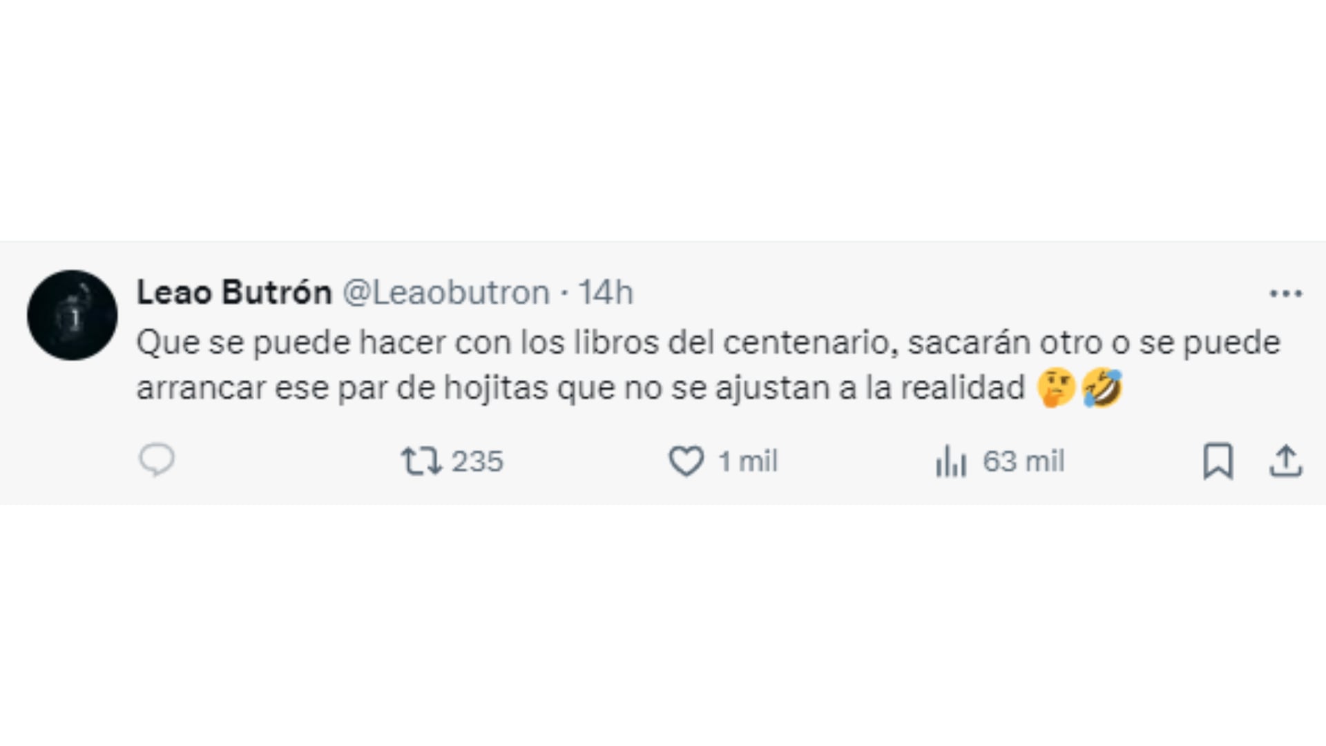 Leao Butrón publicó irónico mensaje en 'X' tras la revelación de documento de la FIFA sobre título de 1934.