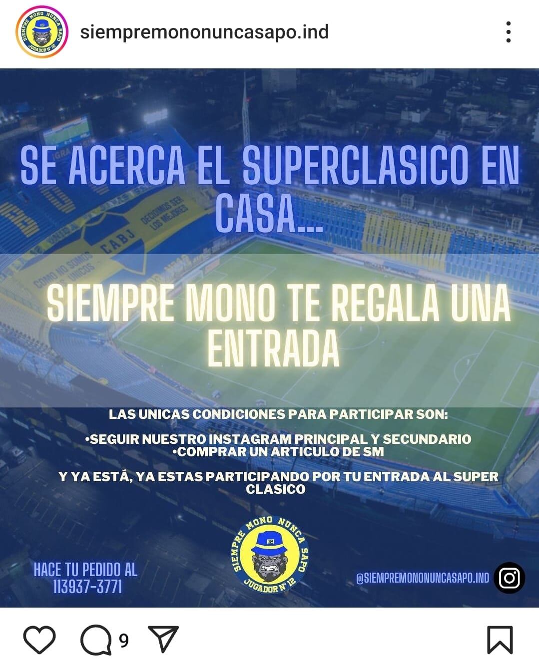 Recibimiento Boca