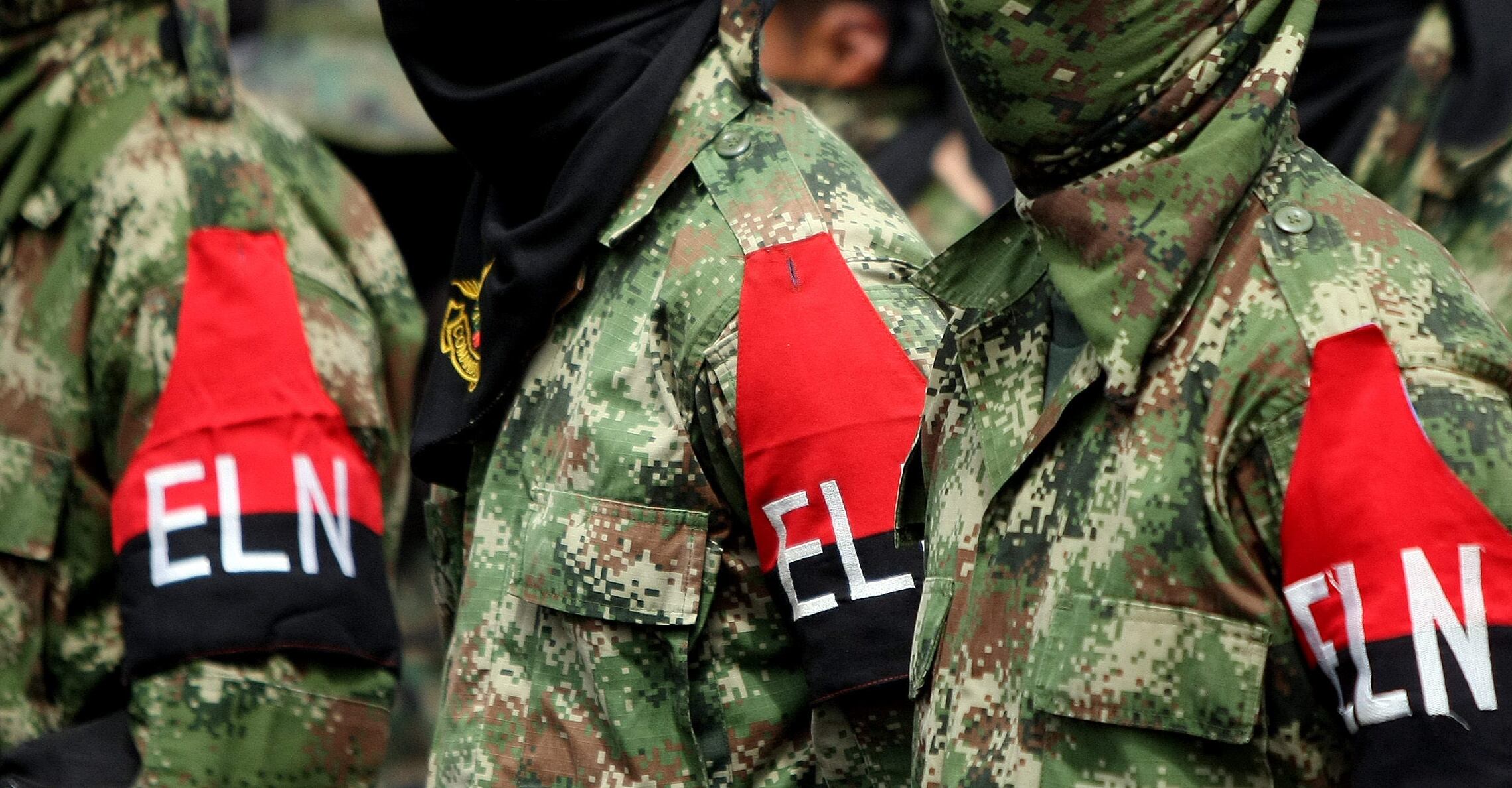 Fotografía de archivo de miembros del ELN. (Crédito: EFE/Christian Escobar Mora)
