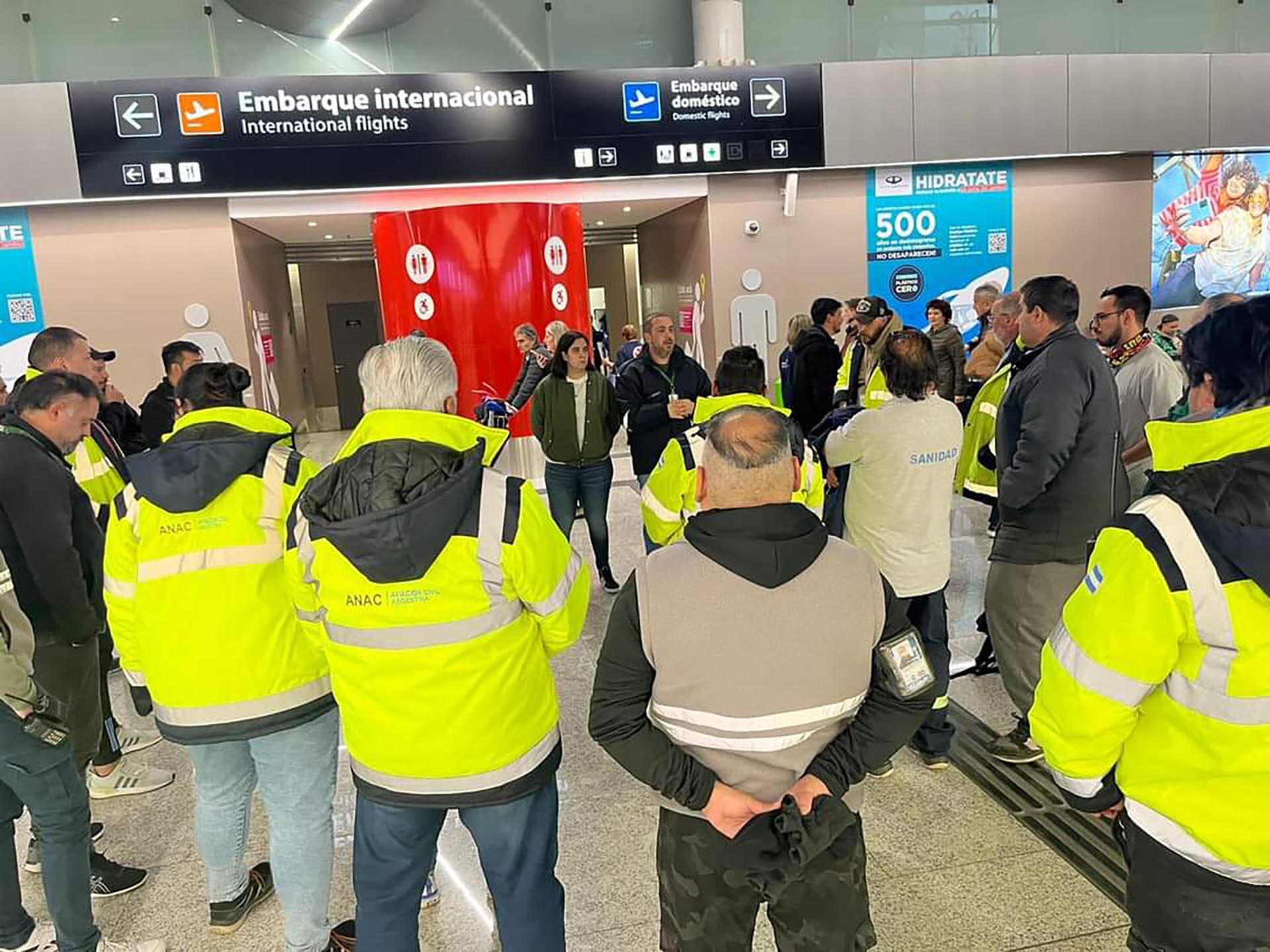 Paro de controladores aéreos aeropuertos ATE