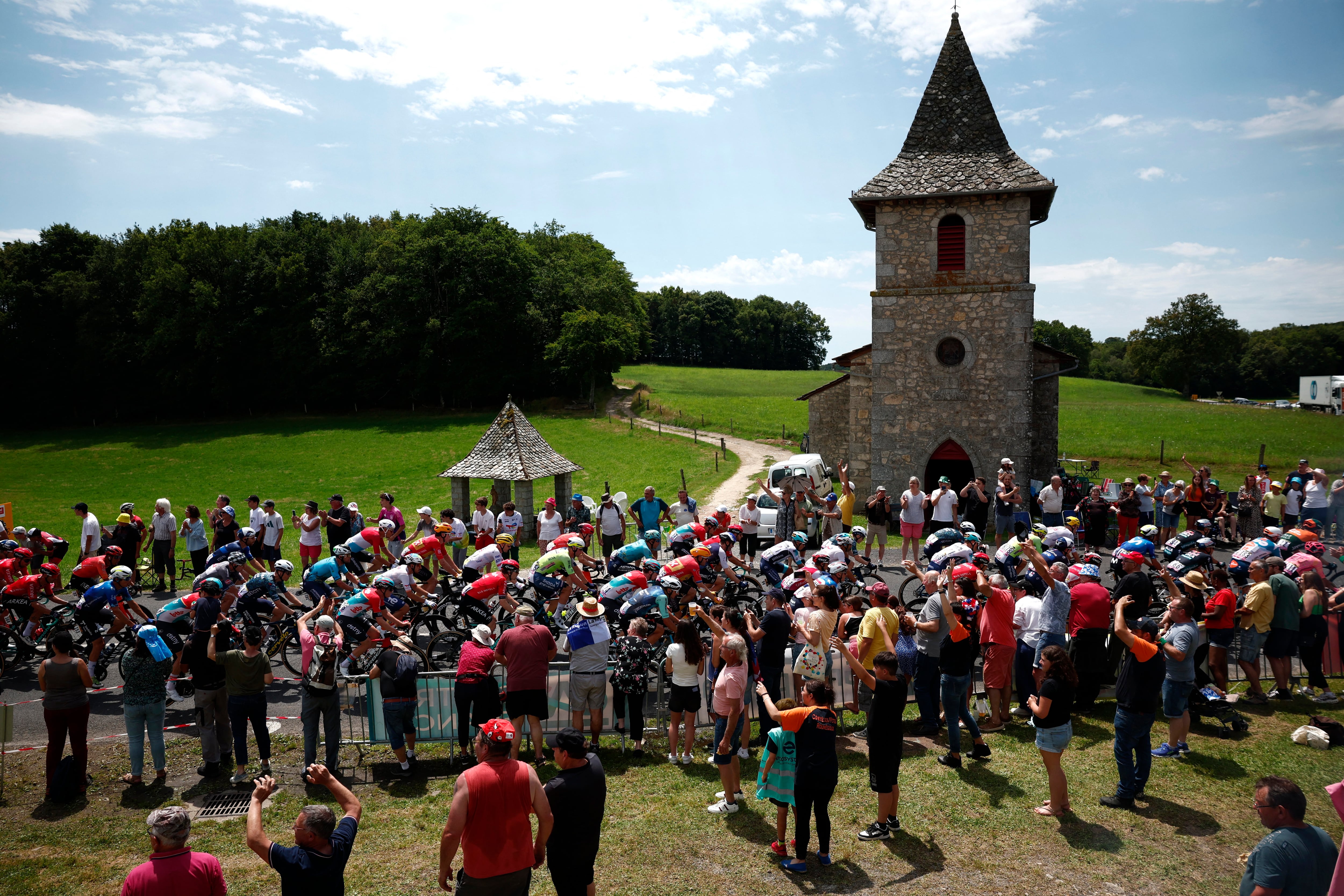 Recorrido de la etapa 12 del Tour de Francia crédito Stephane Mahe / REUTERS