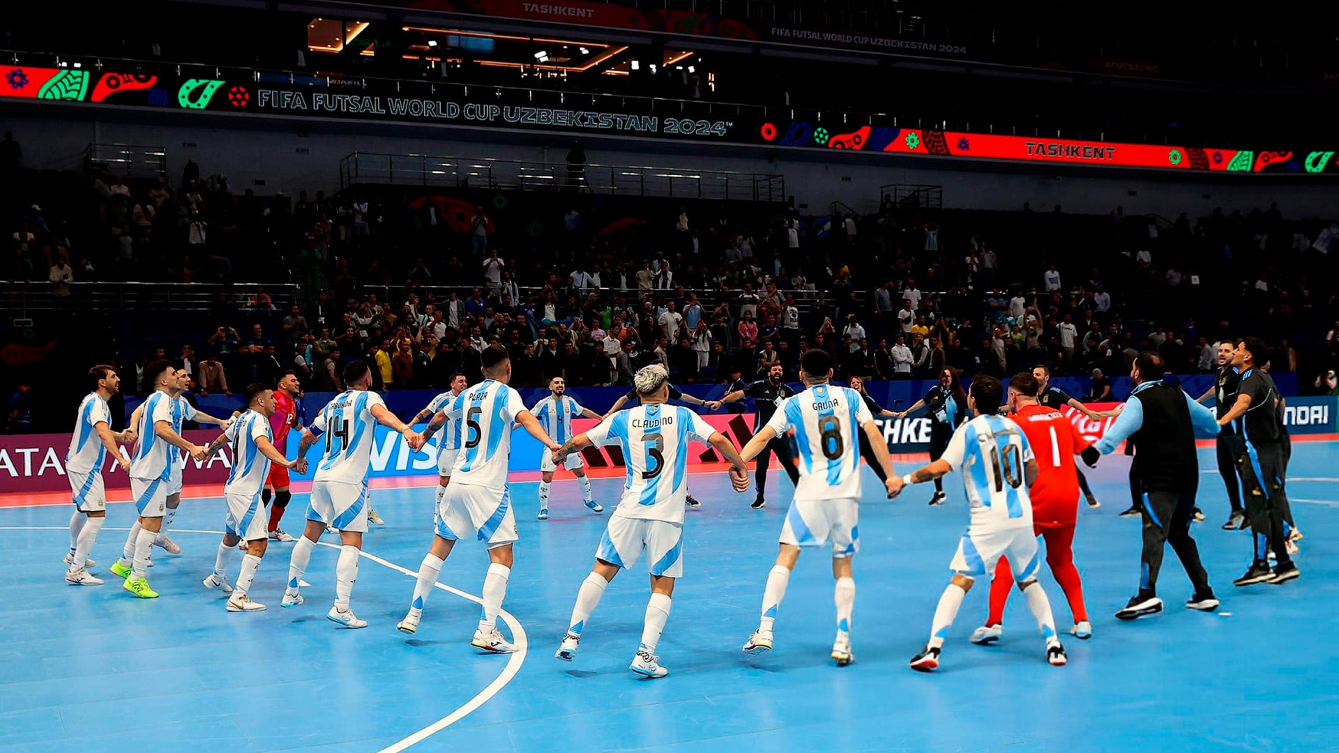 La selección argentina derrotó a Francia y llegó a la final del Mundial de futsal