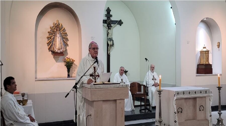 Monseñor Ojea. Reunión Obispos