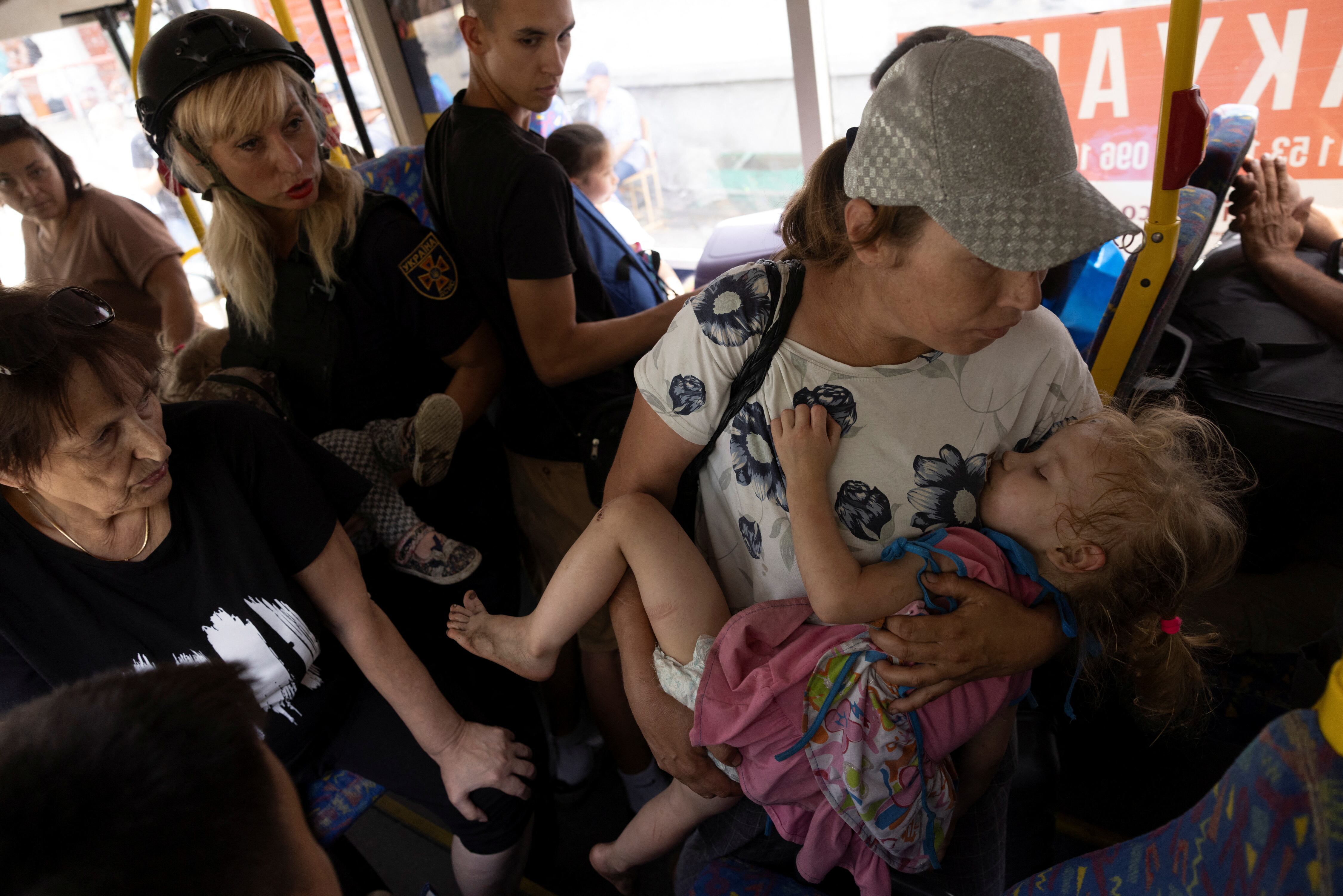 Miles de residentes debieron evacuar de Pokrovsk, Ucrania (REUTERS/Thomas Peter)