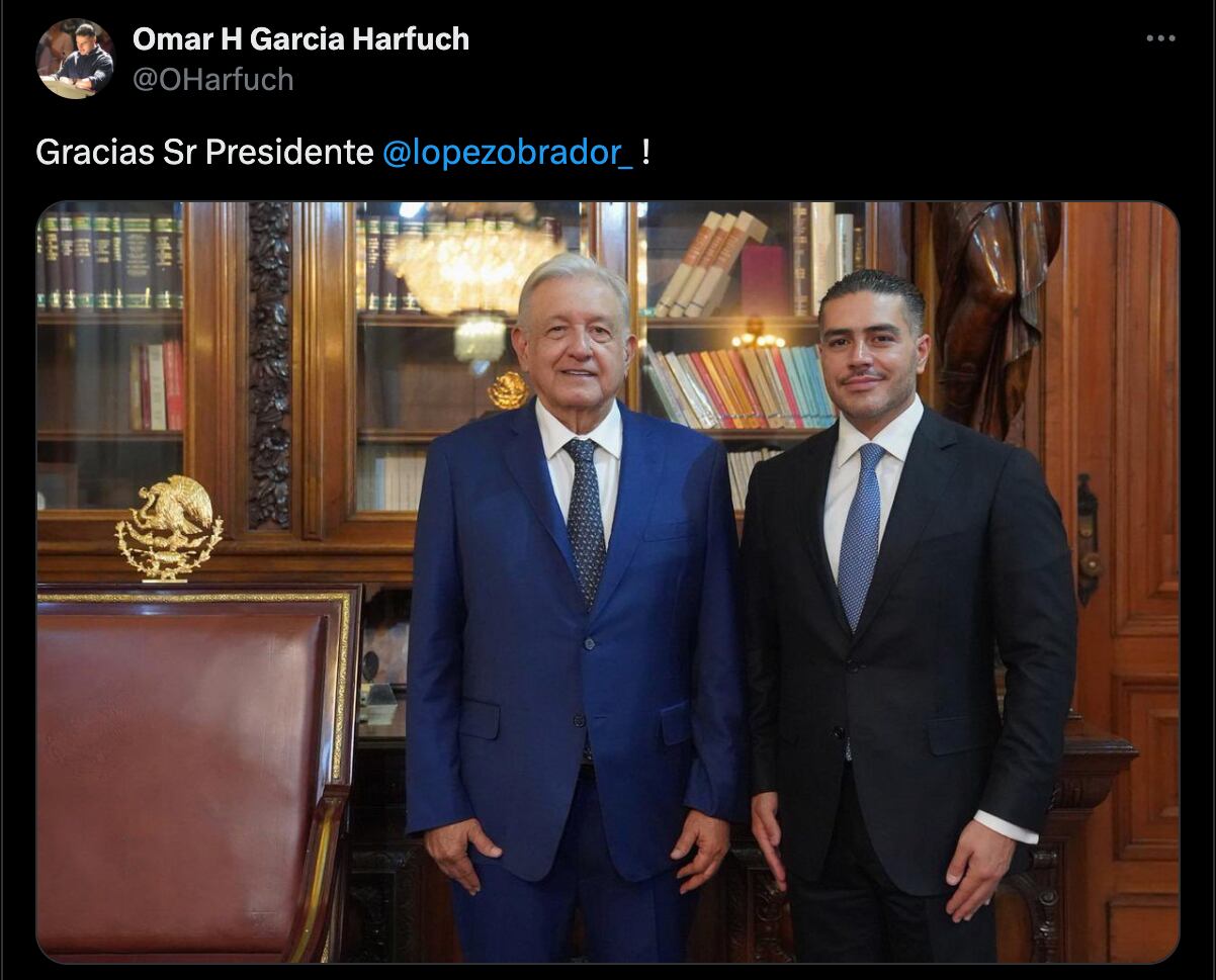 AMLO-Omar García Harfuch-México-7 de agosto