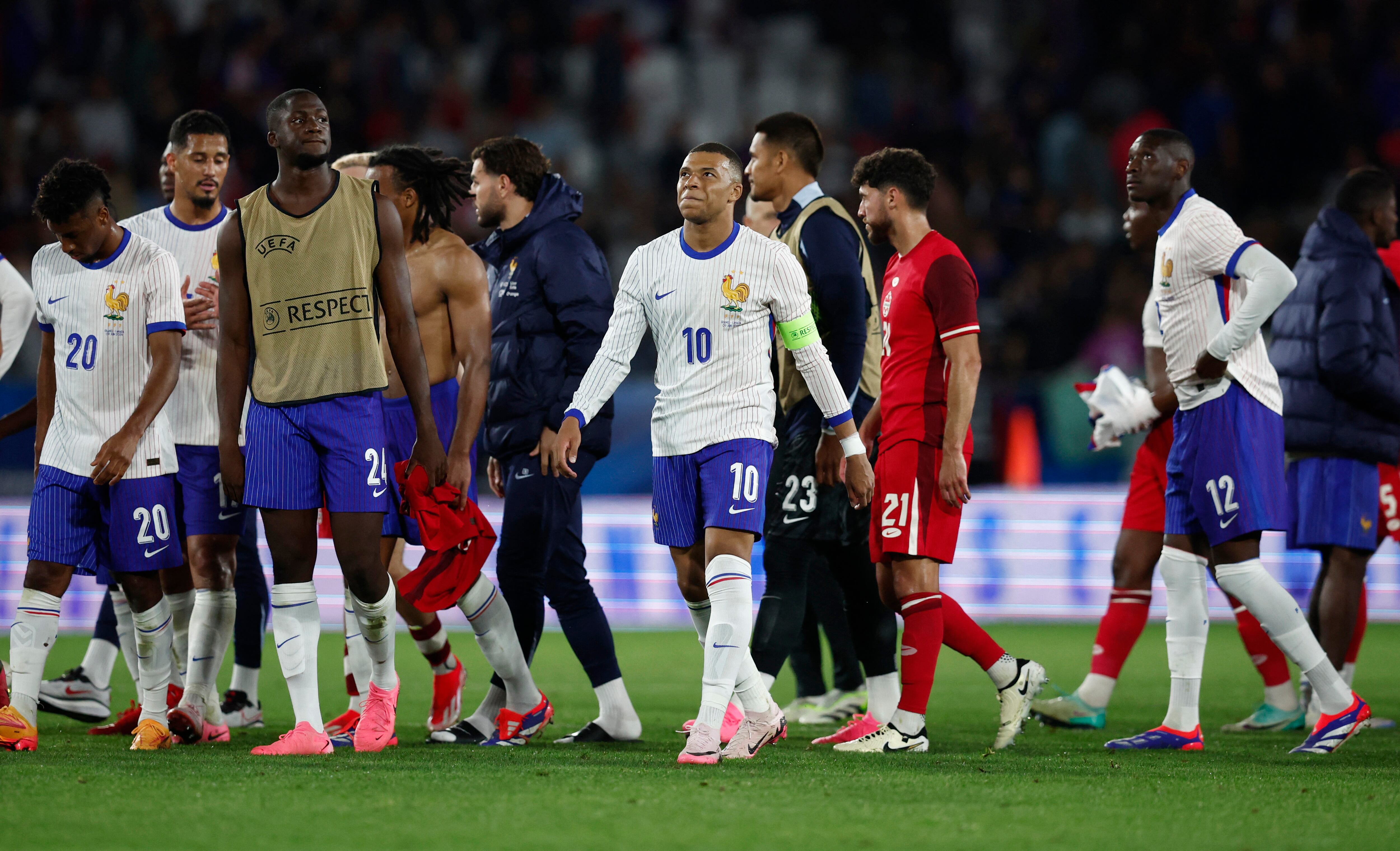 Francia y sus estrellas, gran candidato a ganar la Eurocopa (REUTERS/Stephane Mahe)