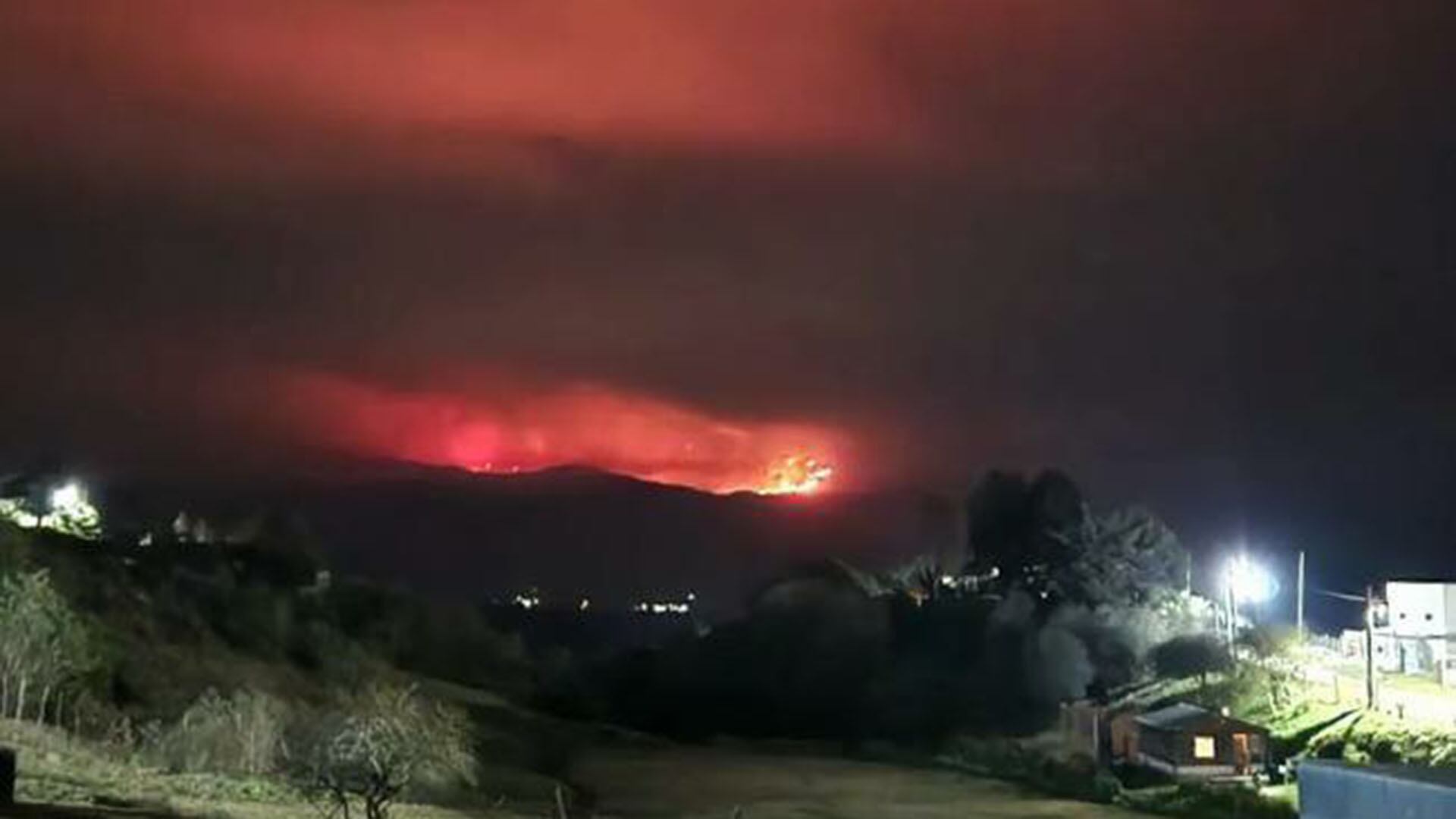 incendio en tafi del valle