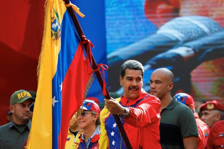 Nicolás Maduro en un acto en Caracas (REUTERS/Leonardo Fernandez Viloria)