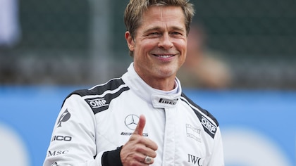 Brad Pitt: así luce el primer póster de “F1″, la nueva película donde interpretará a un piloto de carreras