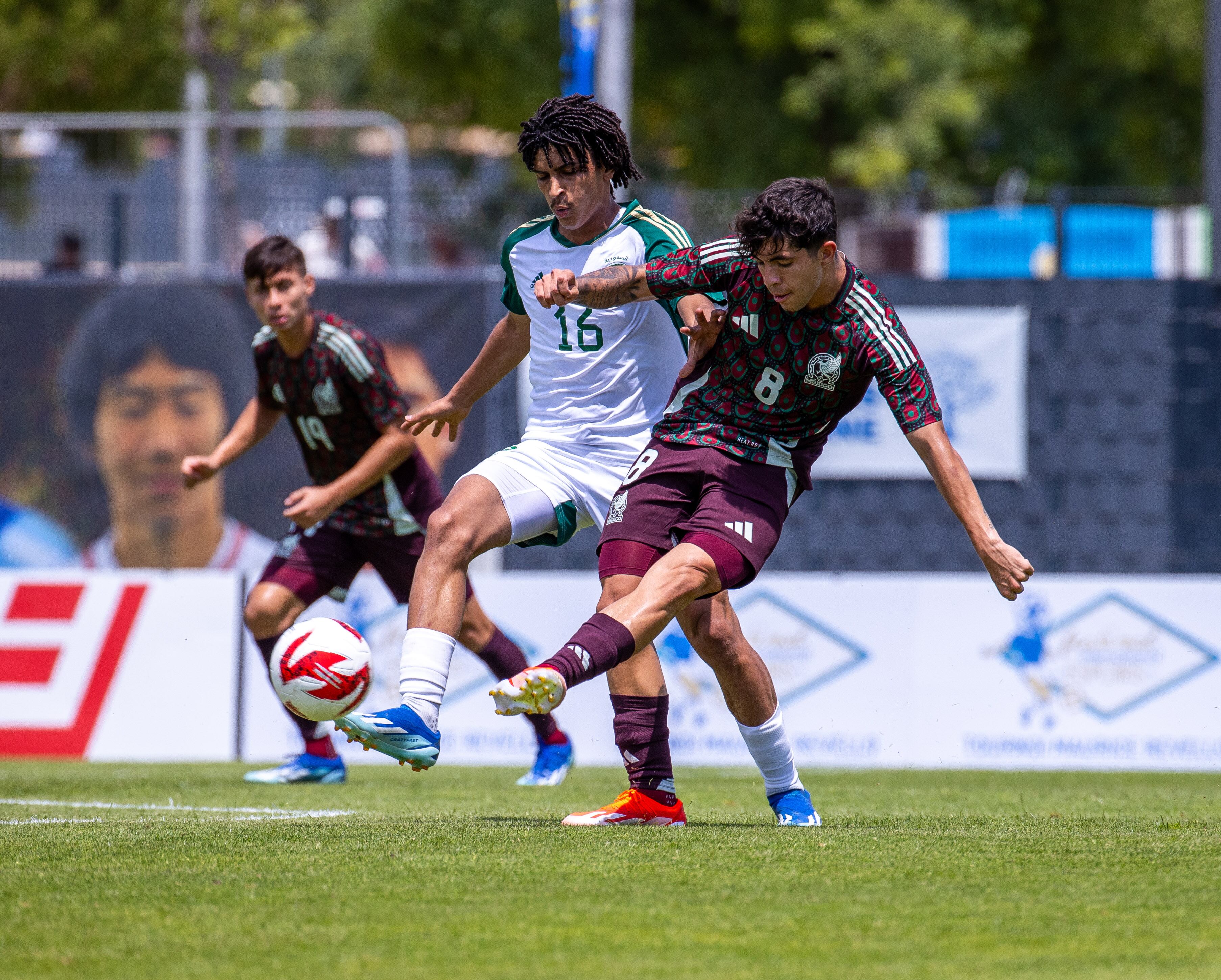 Las acciones le dieron la victoria al conjunto mexicano frente a un difícil equipo de Medio Oriente.