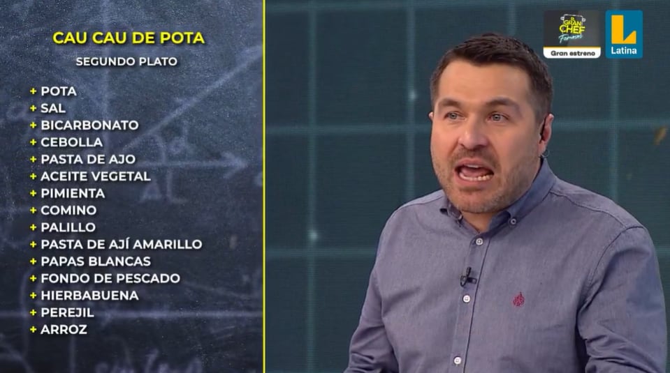 El Gran Chef Famosos EN VIVO.