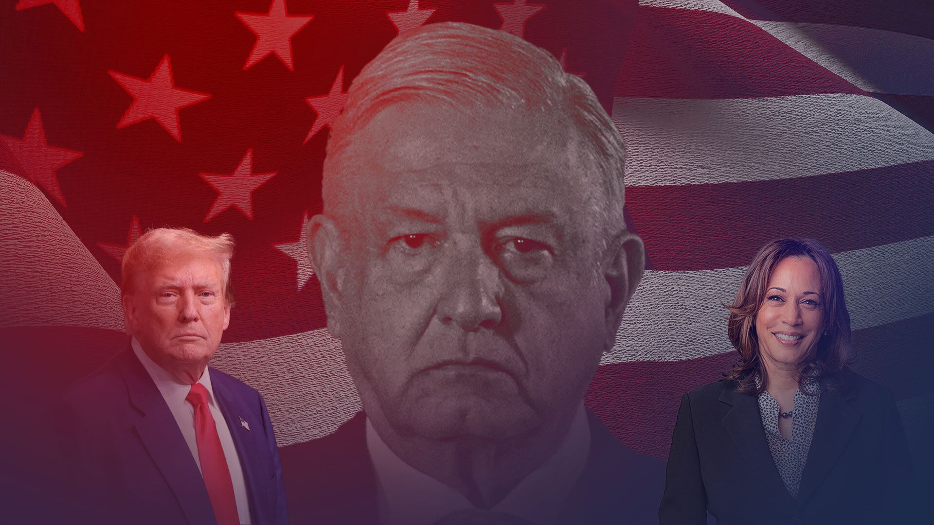 AMLO, Kamala Harris y Donald Trump | Elecciones EEUU