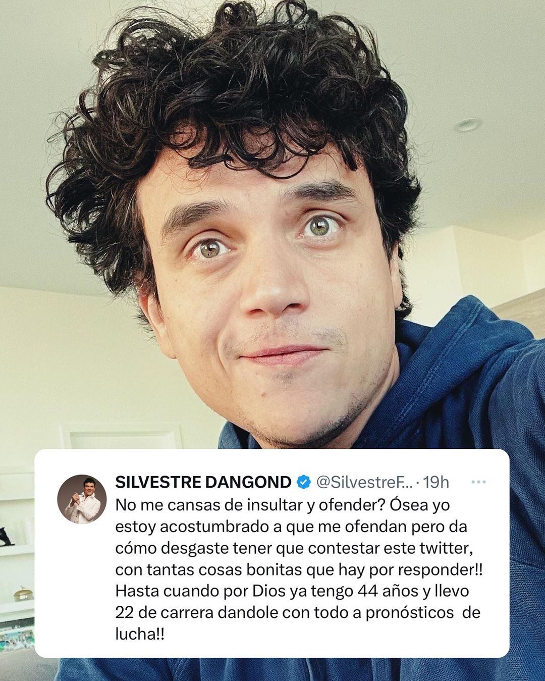 Publicación de Silvestre Dangond en X