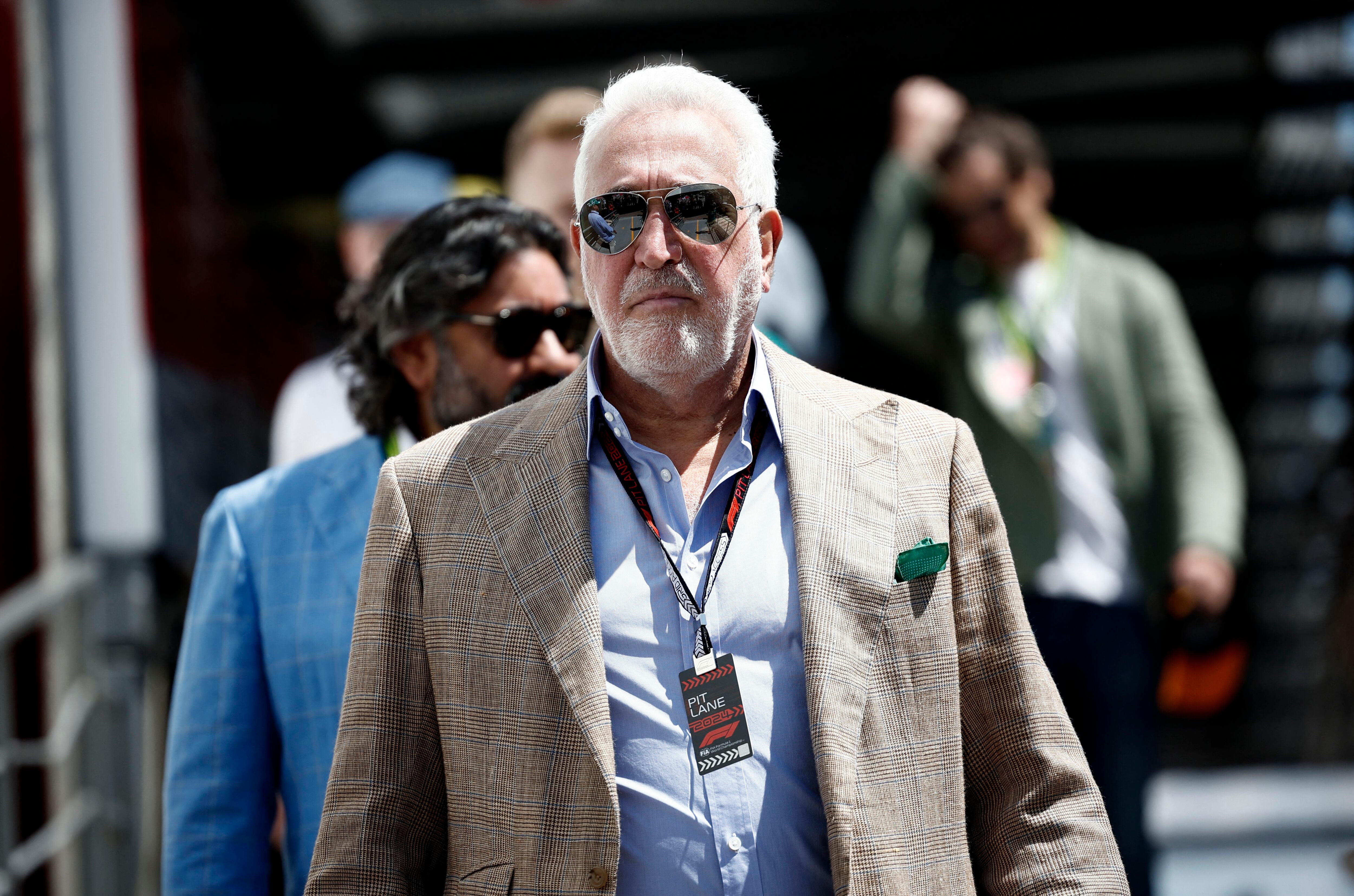 Lawrence Stroll, director de Aston Martin. (Benoit Tessier/REUTERS)