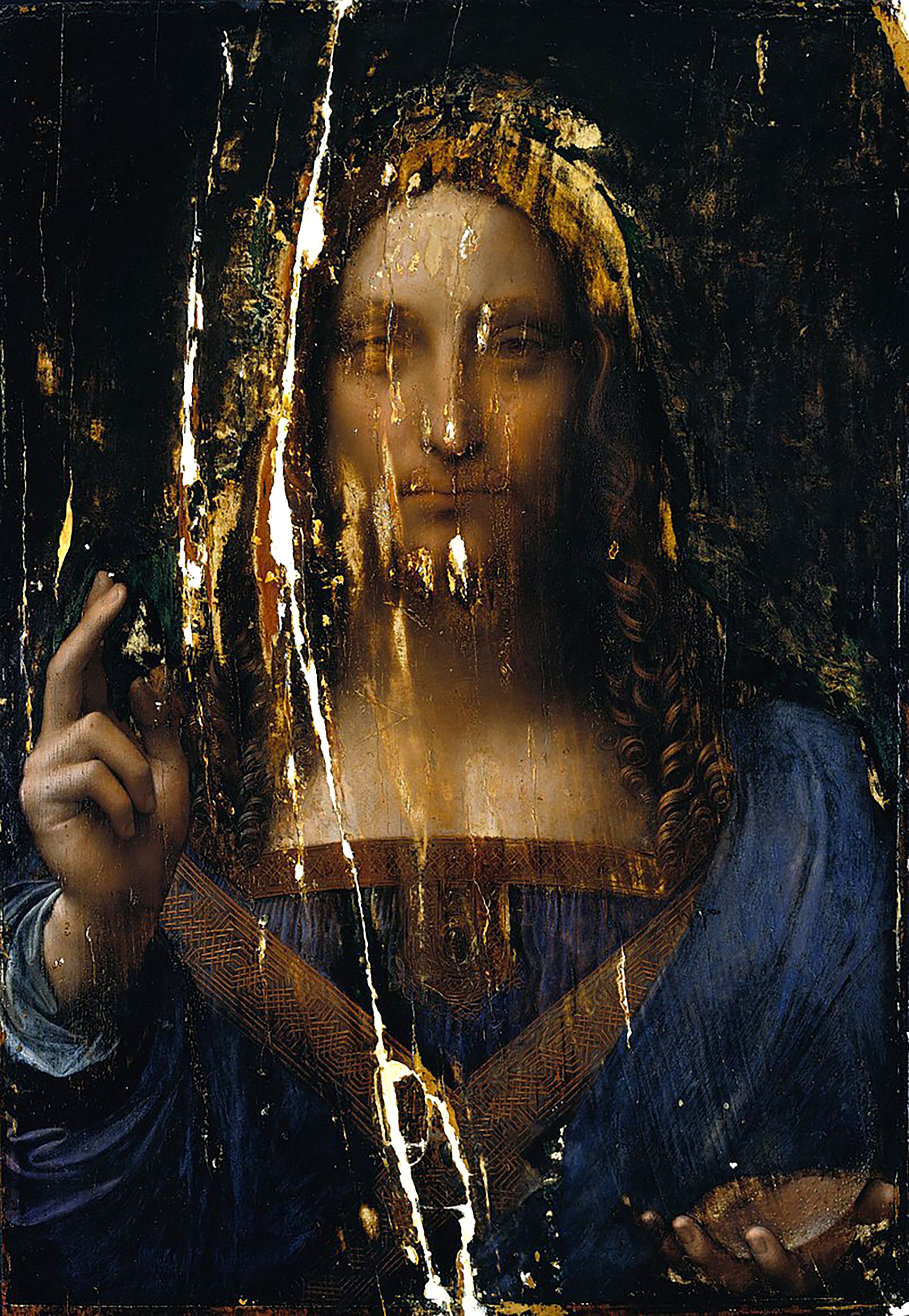 Salvator Mundi estado original