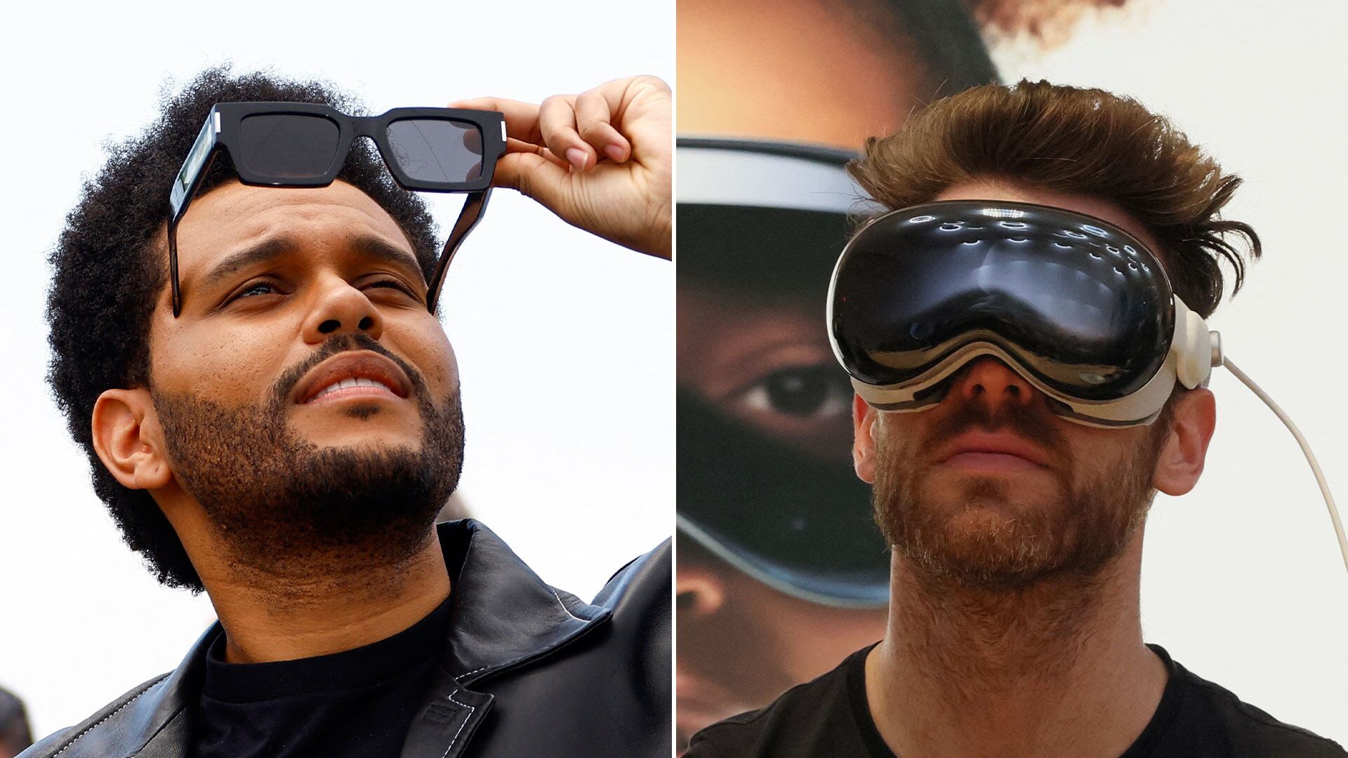 The Weeknd Apple Vision Pro