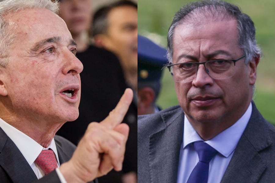 El expresidente Álvaro Uribe arremetió contra el Gobierno de Gustavo Petro por la situación económica del país