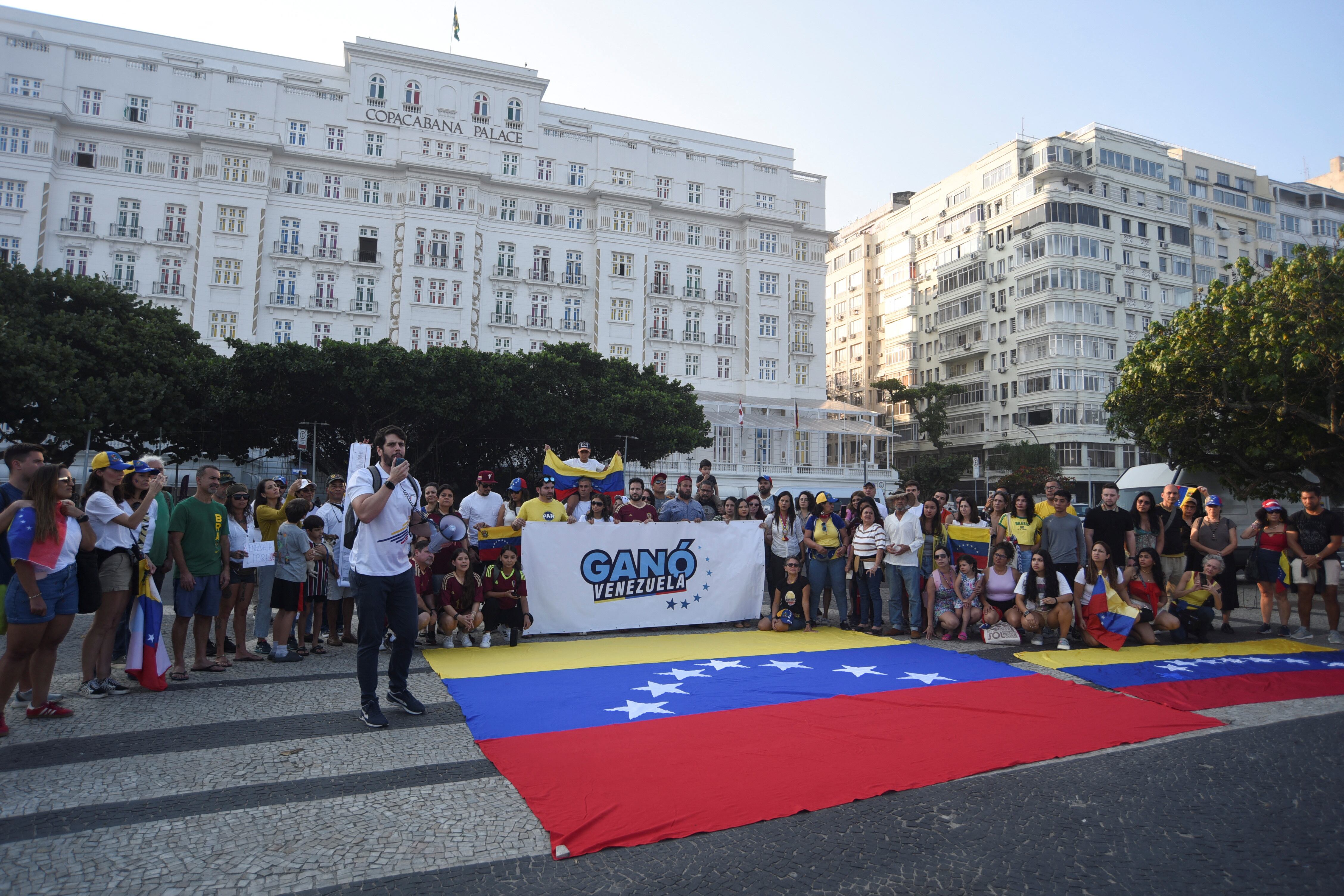 Venezolanos en Río de Janeiro (REUTERS/Tita Barros)