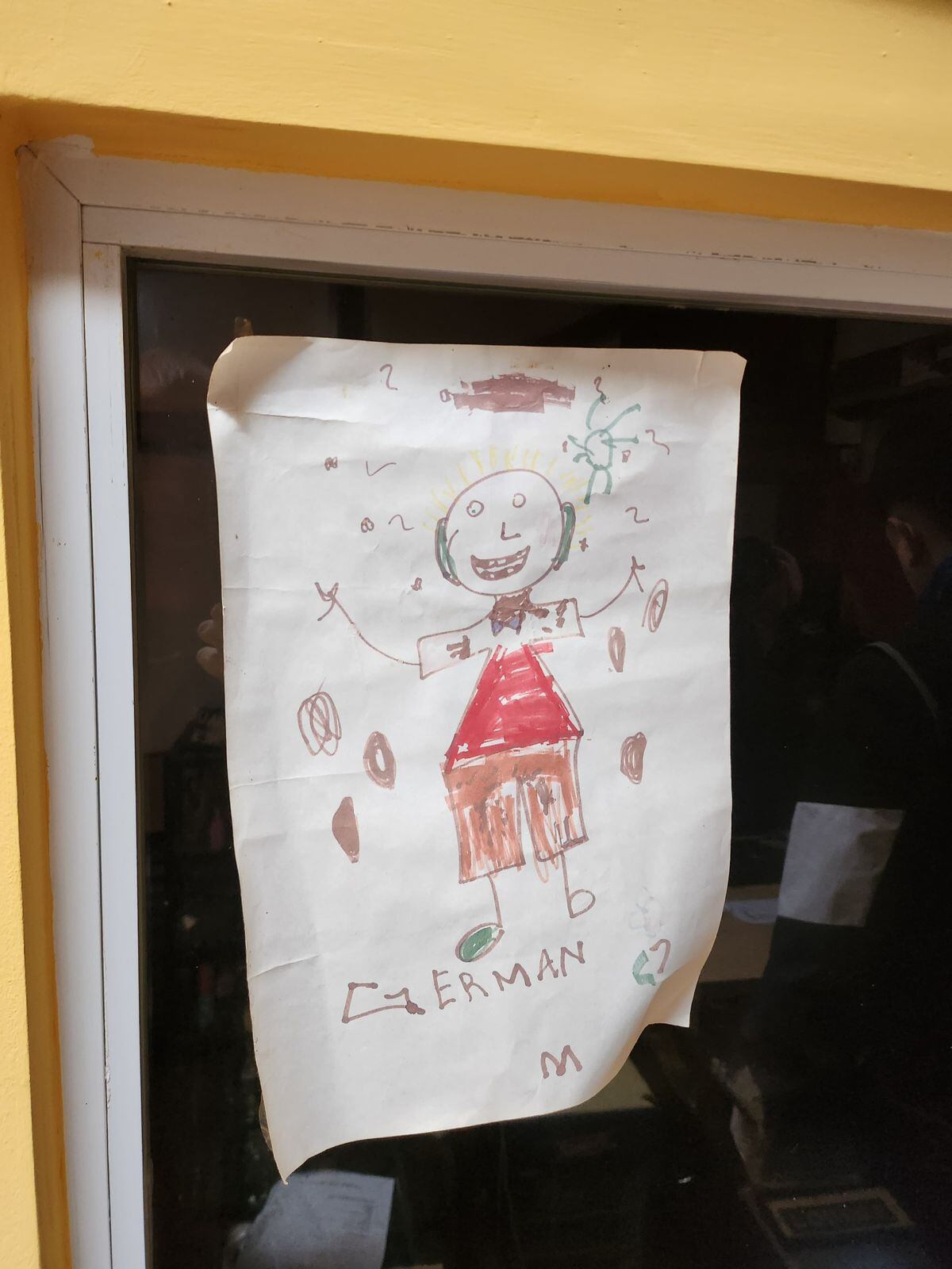 En el allanamiento al boliche de Pedro Puerta, encontraron un dibujo que un niño le regaló a Germán Kiczka