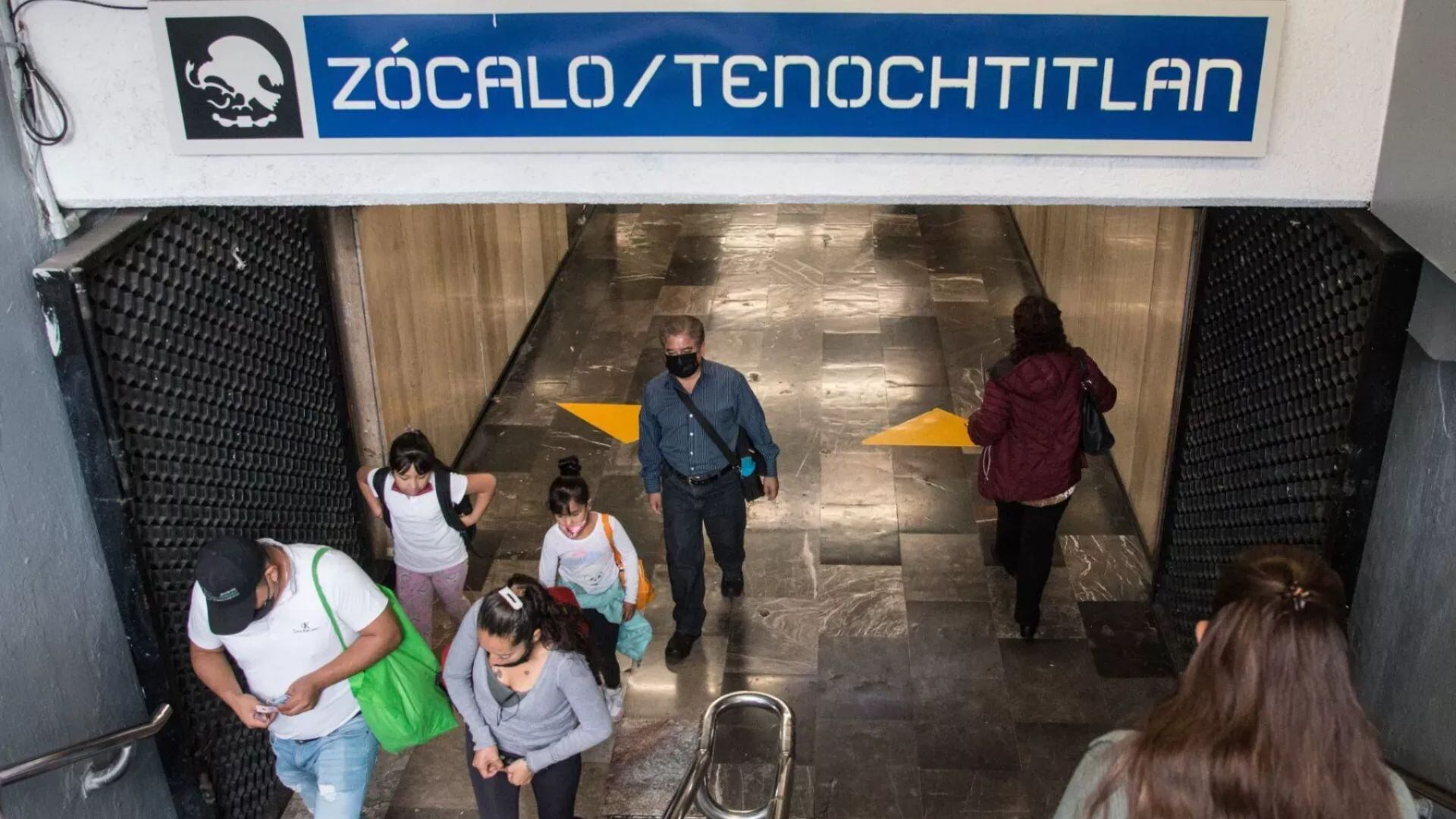 Metro Zócalo - Tenochtitlán Línea 2