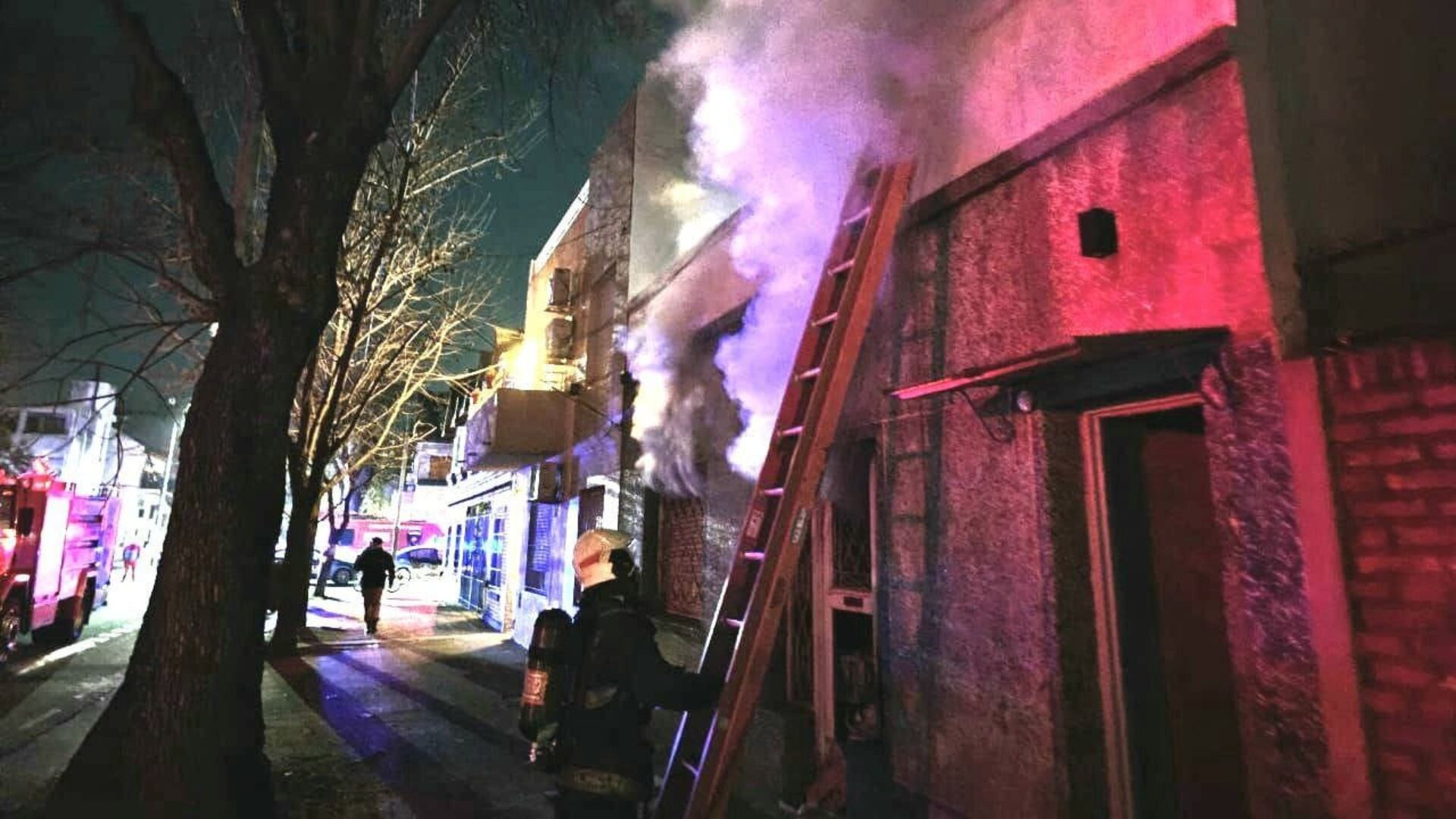 incendio en villa urquiza