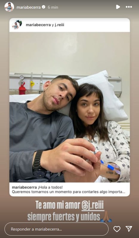 El mensaje que J Rei le dedicó a María Becerra (Instagram, J.reiii)