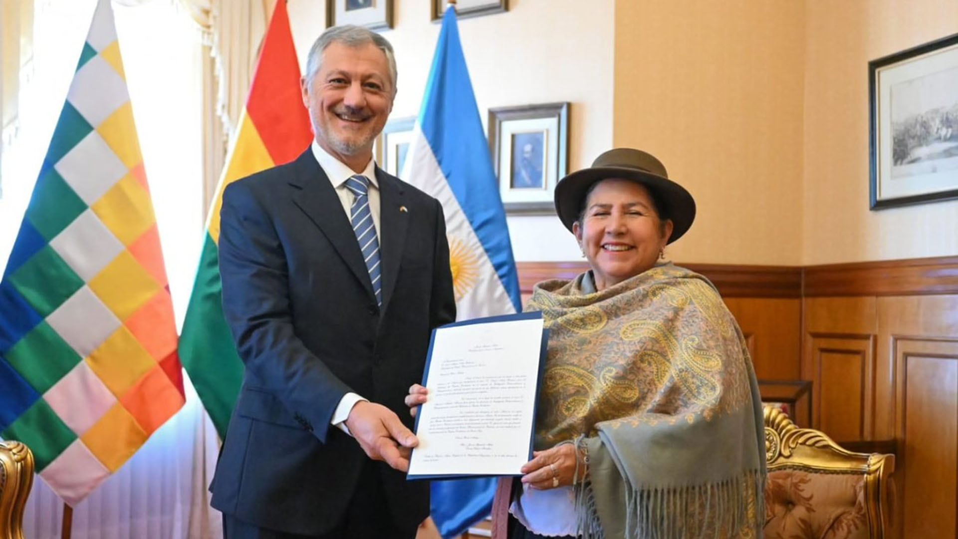 El embajador de la República Argentina ante el Estado Plurinacional de Bolivia, Marcelo Adrián Massoni