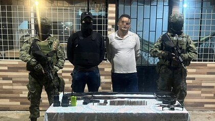Ecuador: arrestaron a un miembro importante de la banda Los Lobos pero un juez lo dejó en libertad mientras se lo investiga
