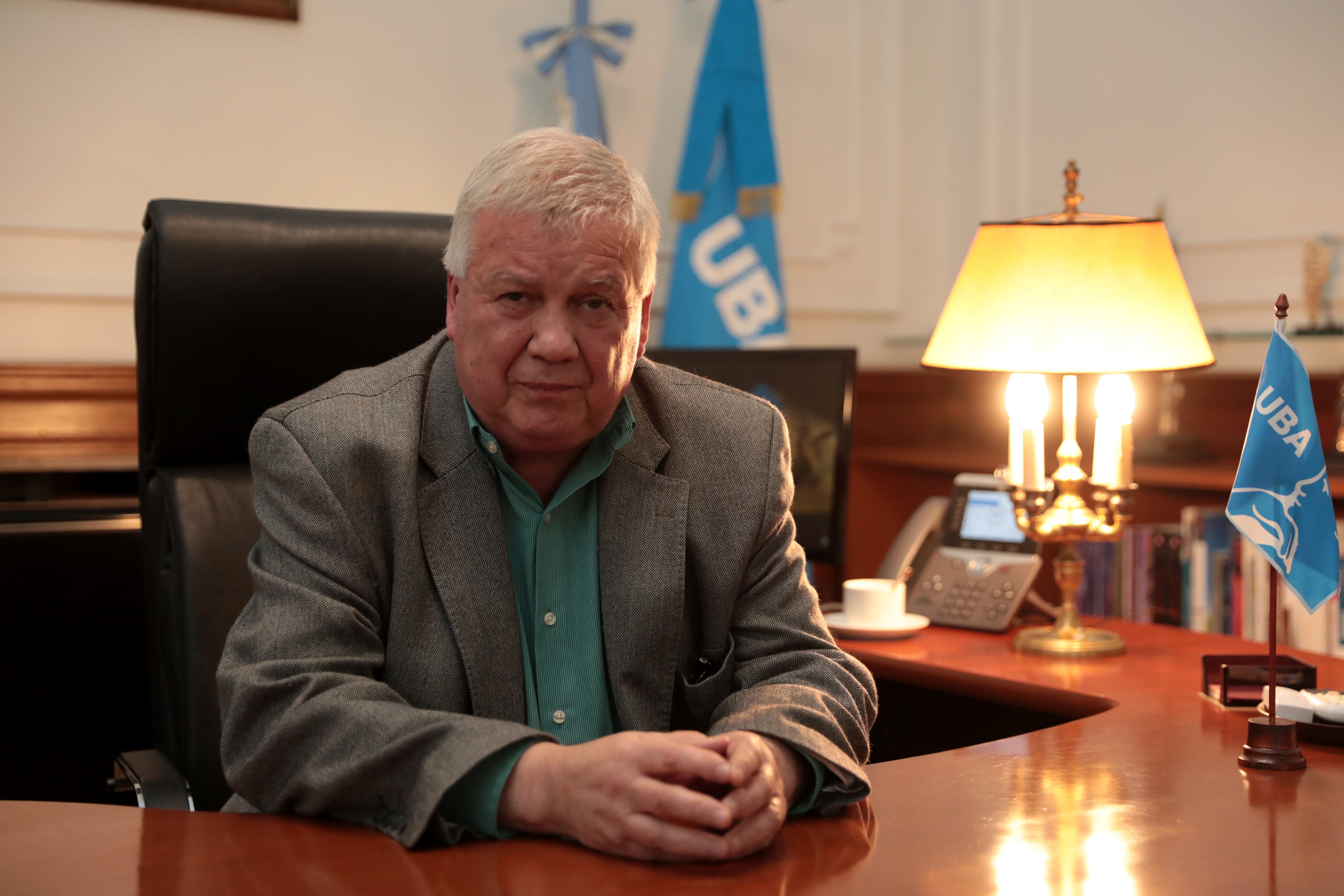 Ricardo Gelpi, rector de la UBA