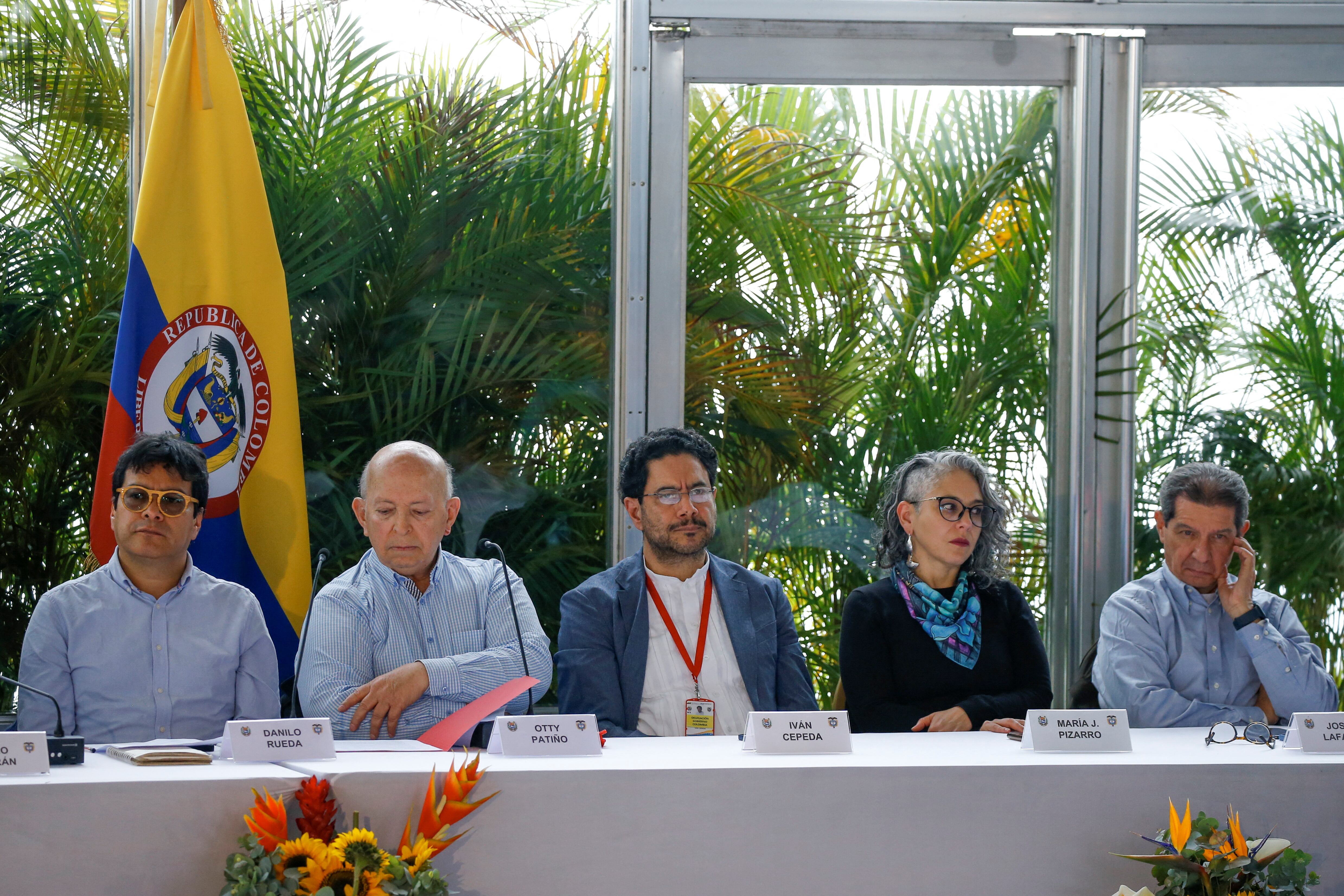 José Félix Lafaurie  miembro de la mesa de diálogo del Gobierno nacional con el ELN - crédito Leonardo Fernández Viloria/Reuters