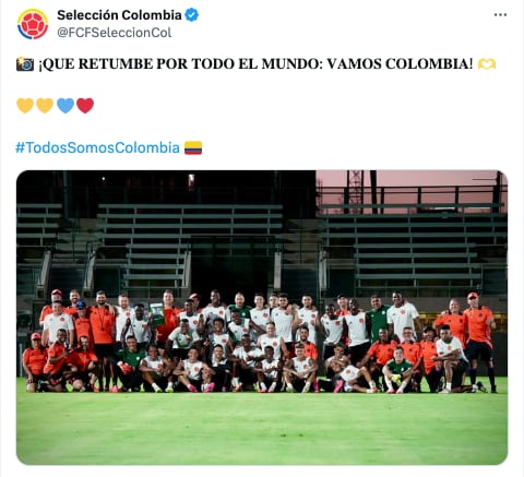 Todo listo para el encuentro de las selecciones de Colombia y Costa Rica