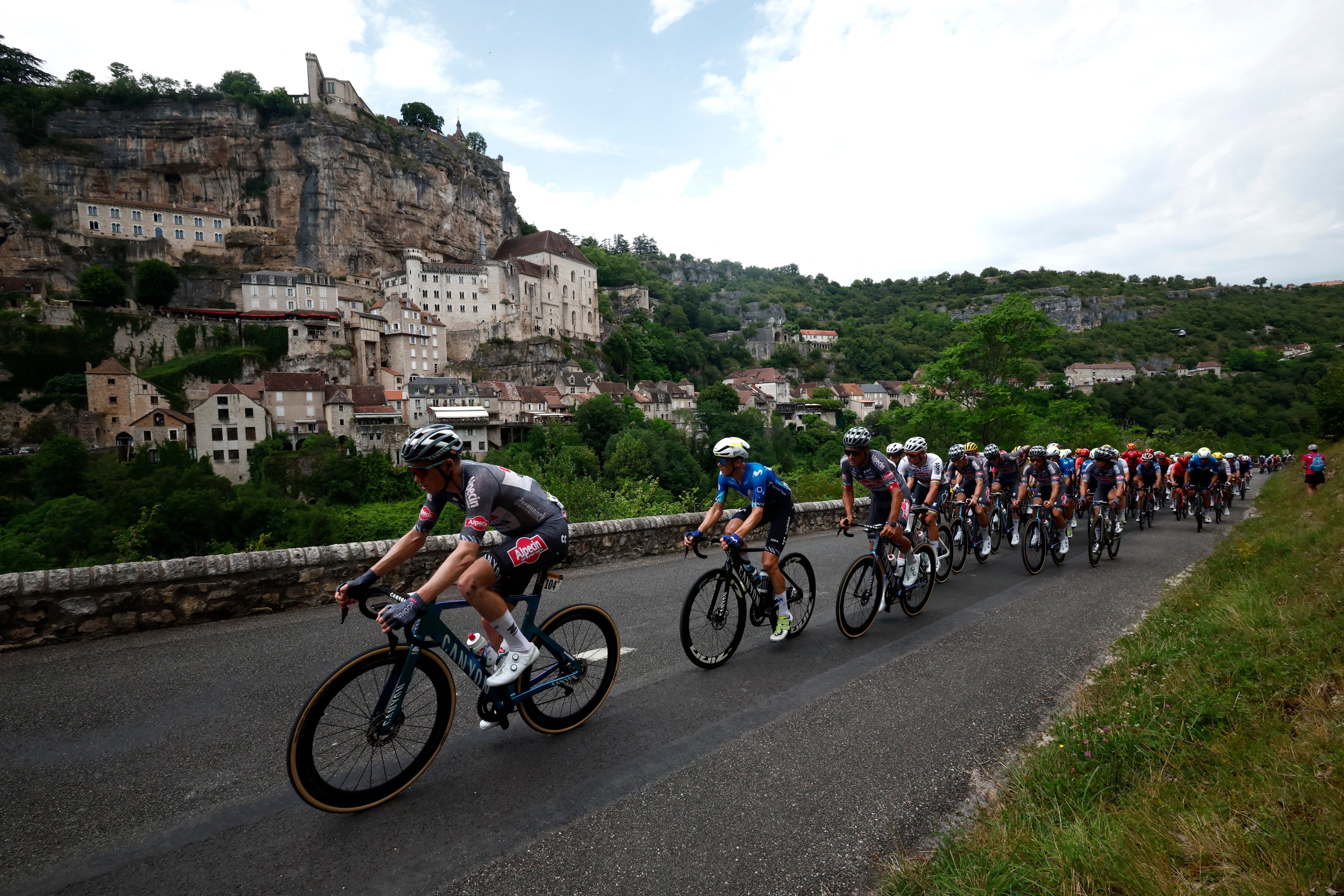 Recorrido de la etapa 12 del Tour de Francia en marcha crédito - Stepahne Mahe / REUTERS 