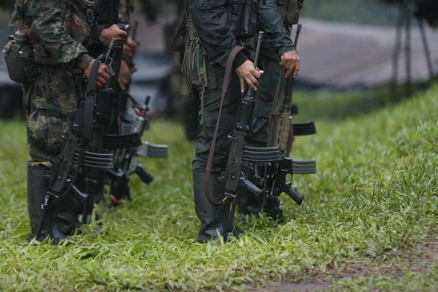 La violencia persistente en Colombia, incluido el conflicto entre el gobierno y grupos insurgentes, ha causado un elevado número de desplazados internos y solicitantes de asilo - crédito Ernesto Guzmán/ EFE
