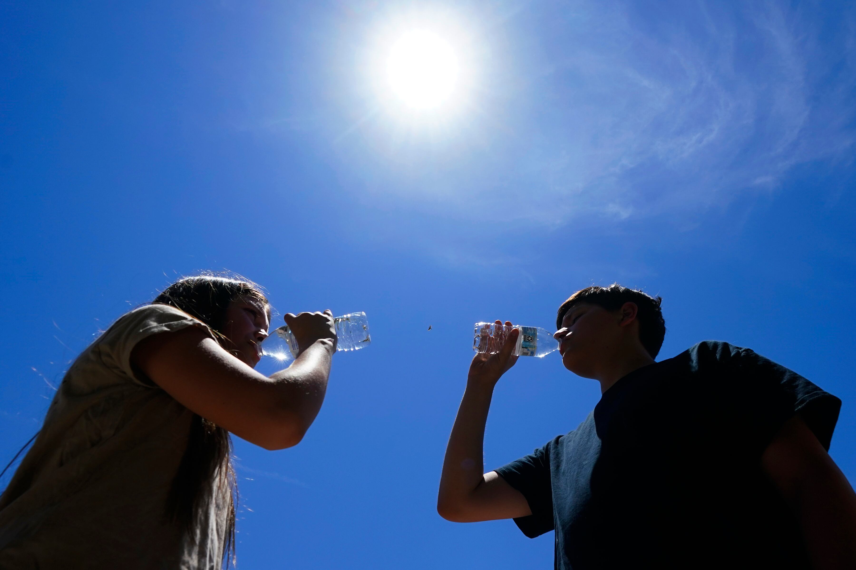 El calor es la principal causa de muertes relacionadas con el clima en Estados Unidos, según la EPA. (AP/Ross D. Franklin)