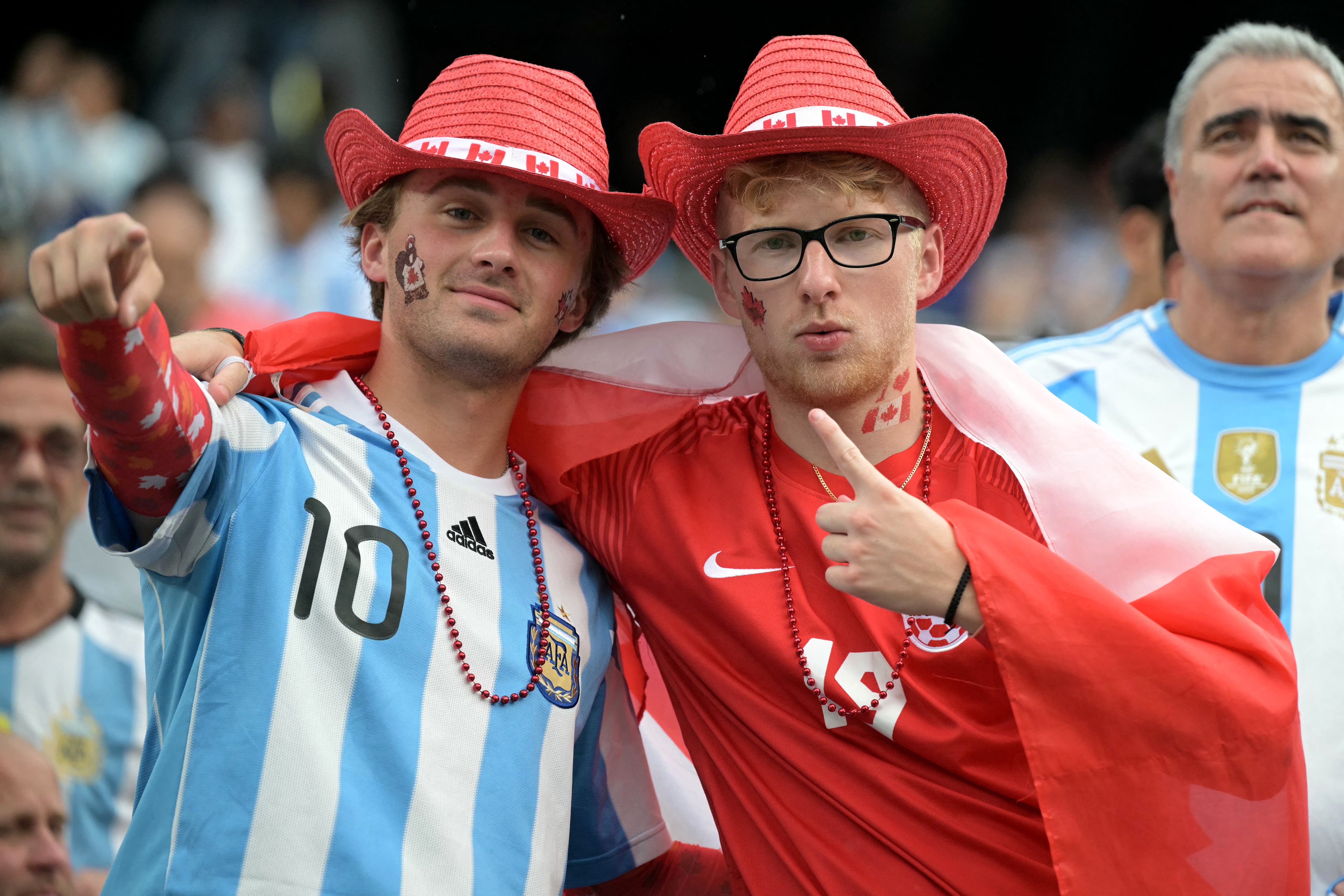 Copa América 2024 - Argentina Canadá - Hinchada