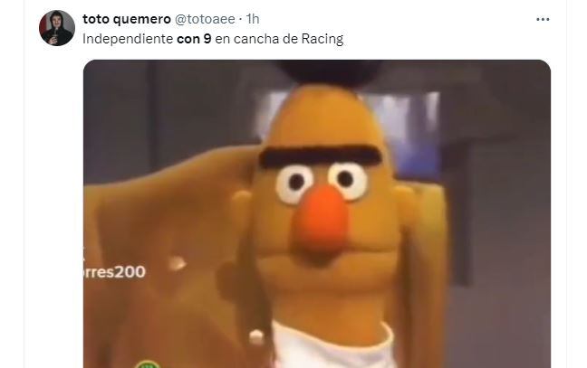 memes racing independiente